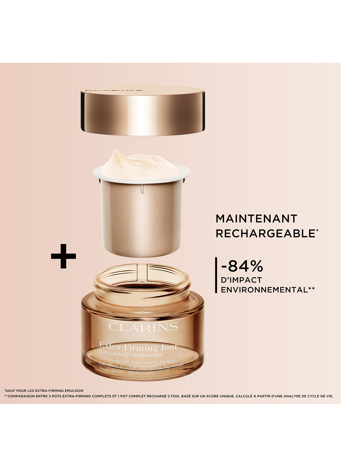 Extra-Firming Crème Nuit toutes peaux - recharge CLARINS No color