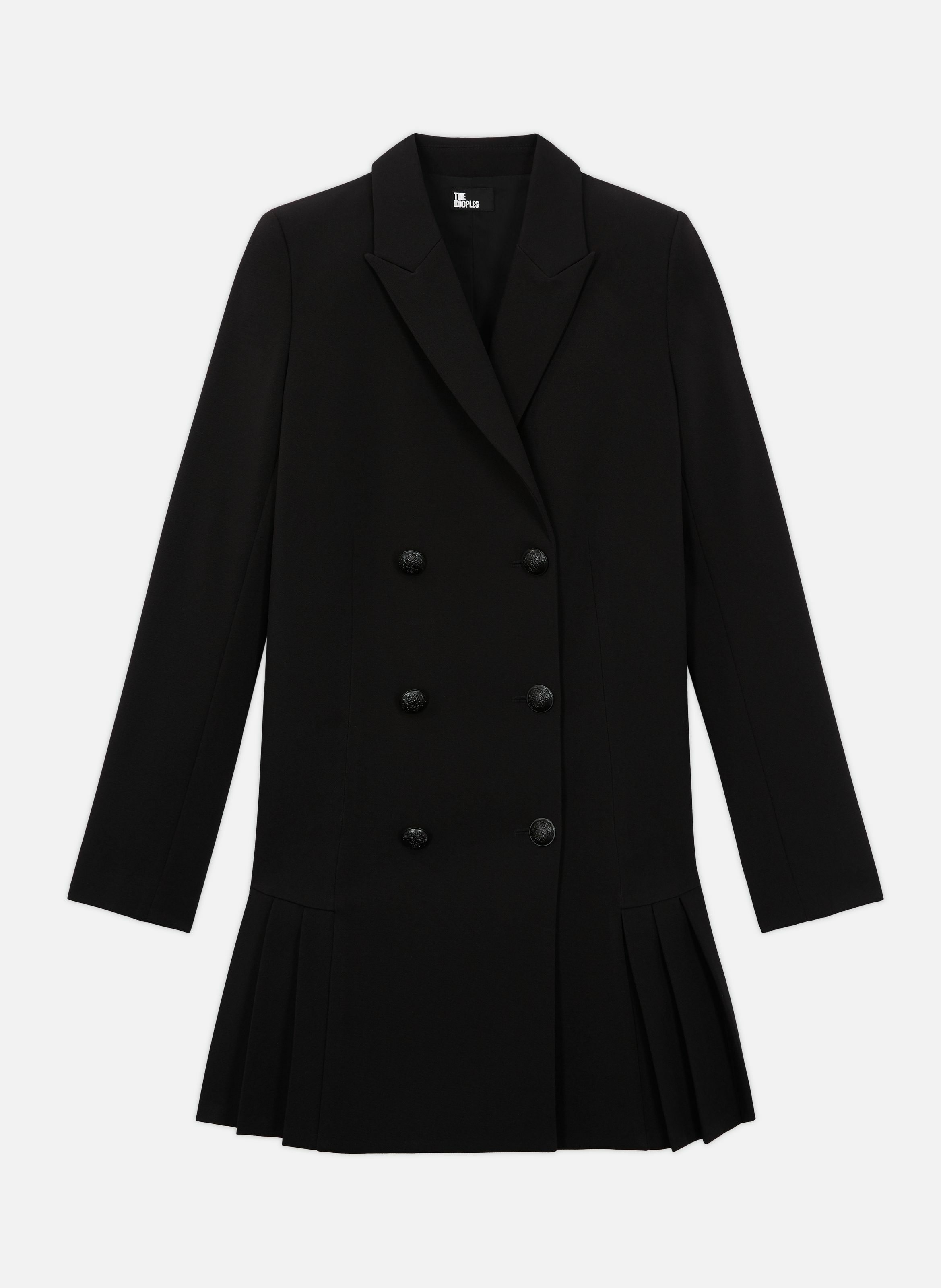 Short tailored dress THE KOOPLES Black