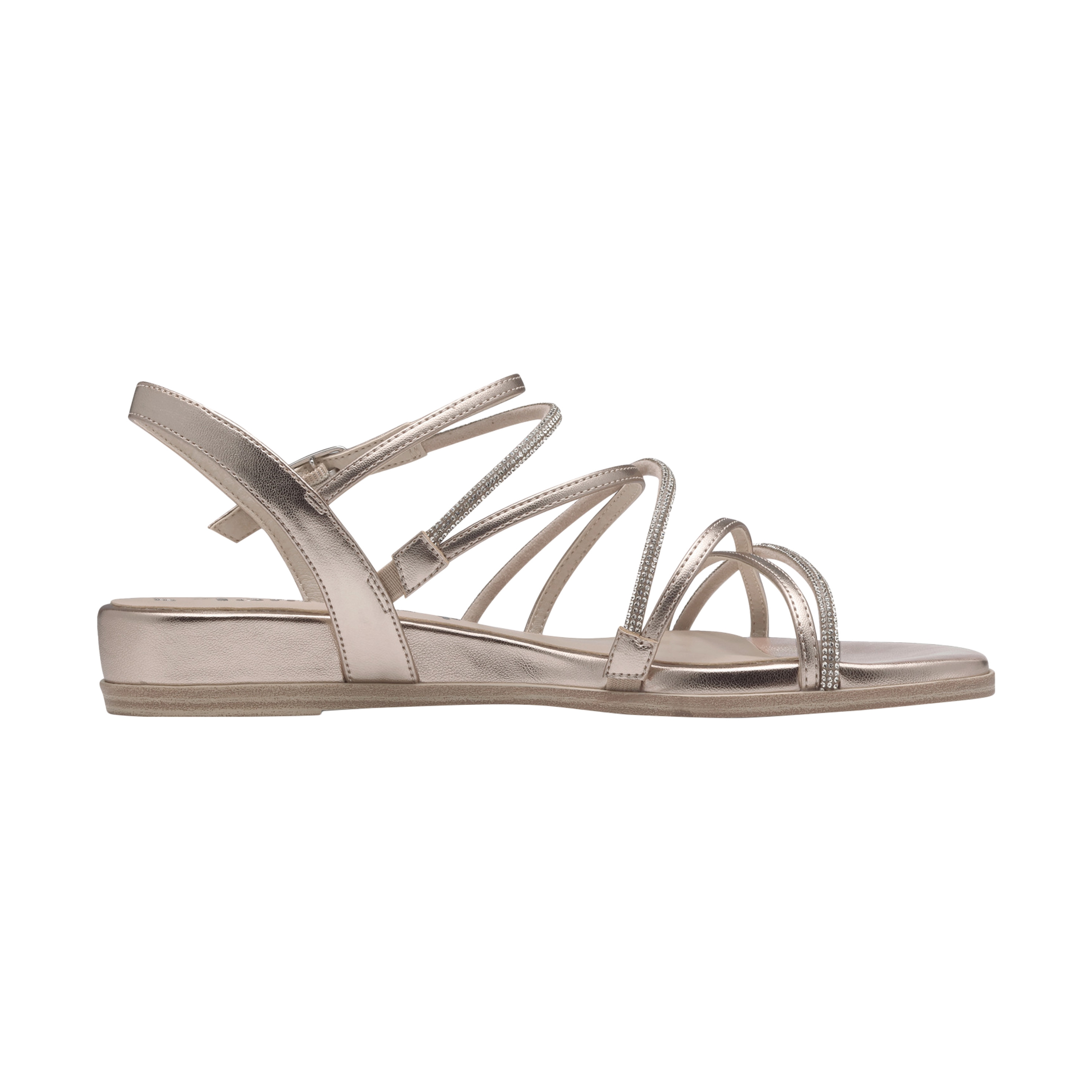 Strappy sandals TAMARIS Golden