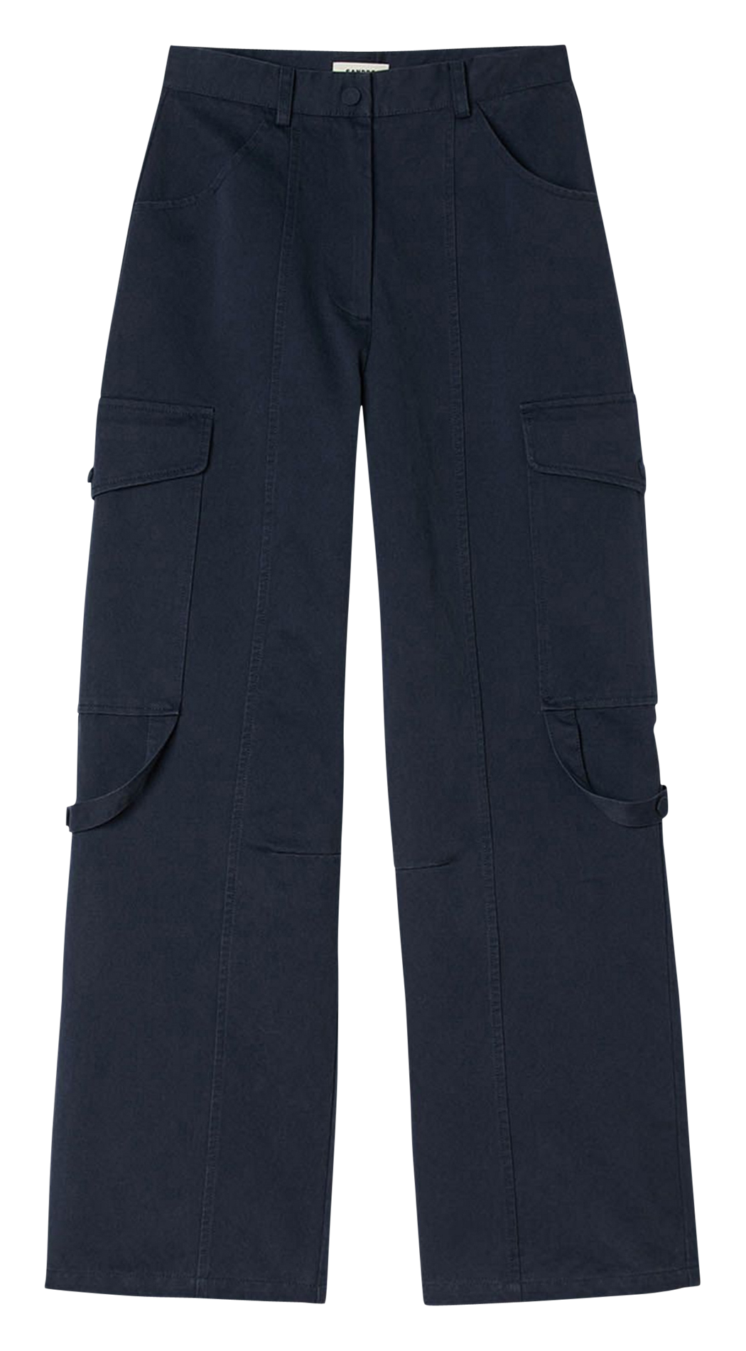 Cotton cargo pants SANDRO Blue