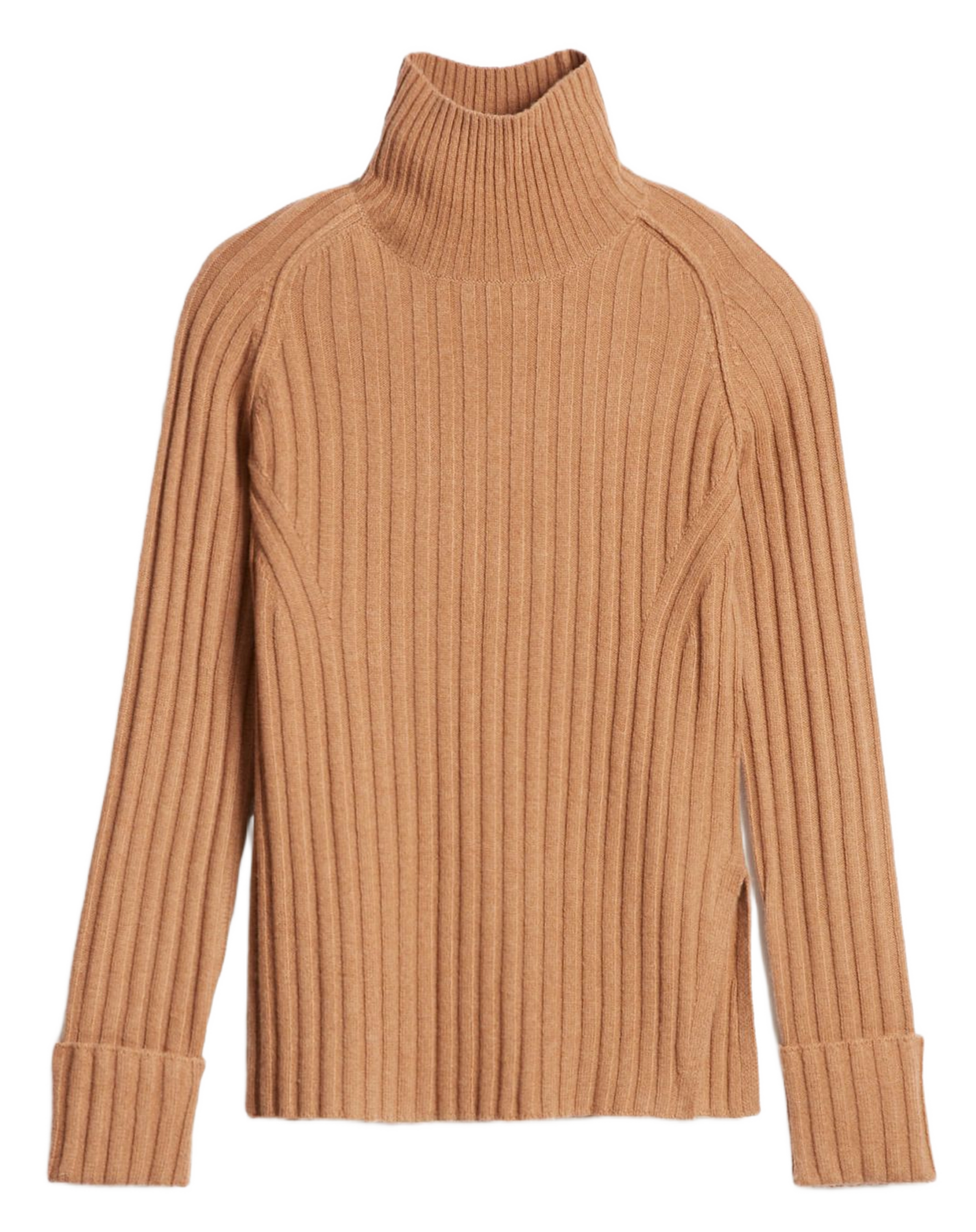 Pull col roulé en laine mélangée VANESSA BRUNO Marron