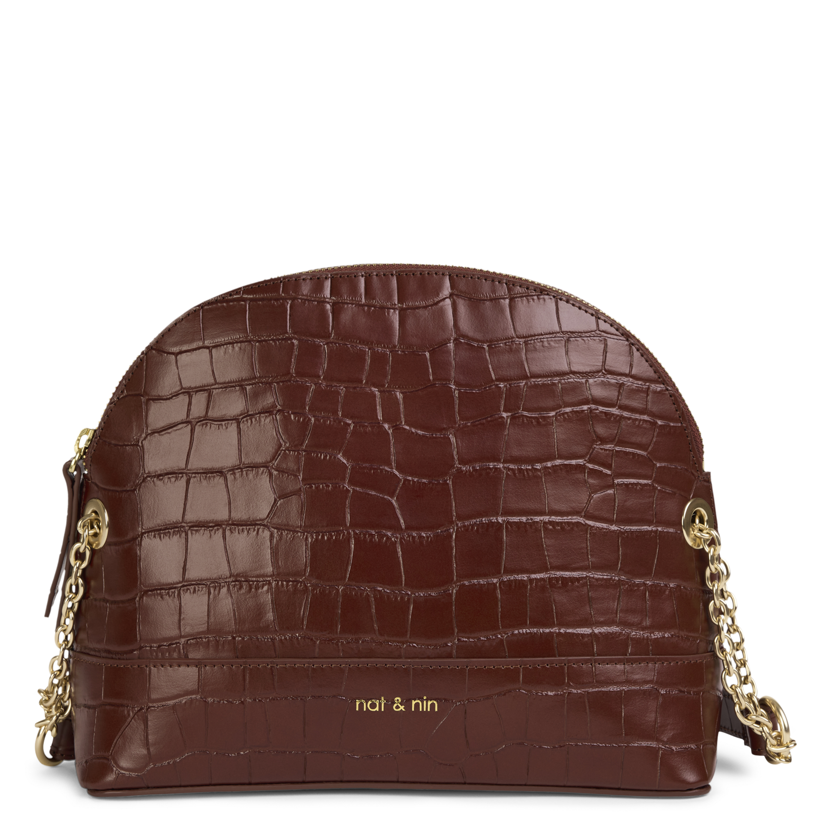 Sac bandoulière en cuir NAT & NIN