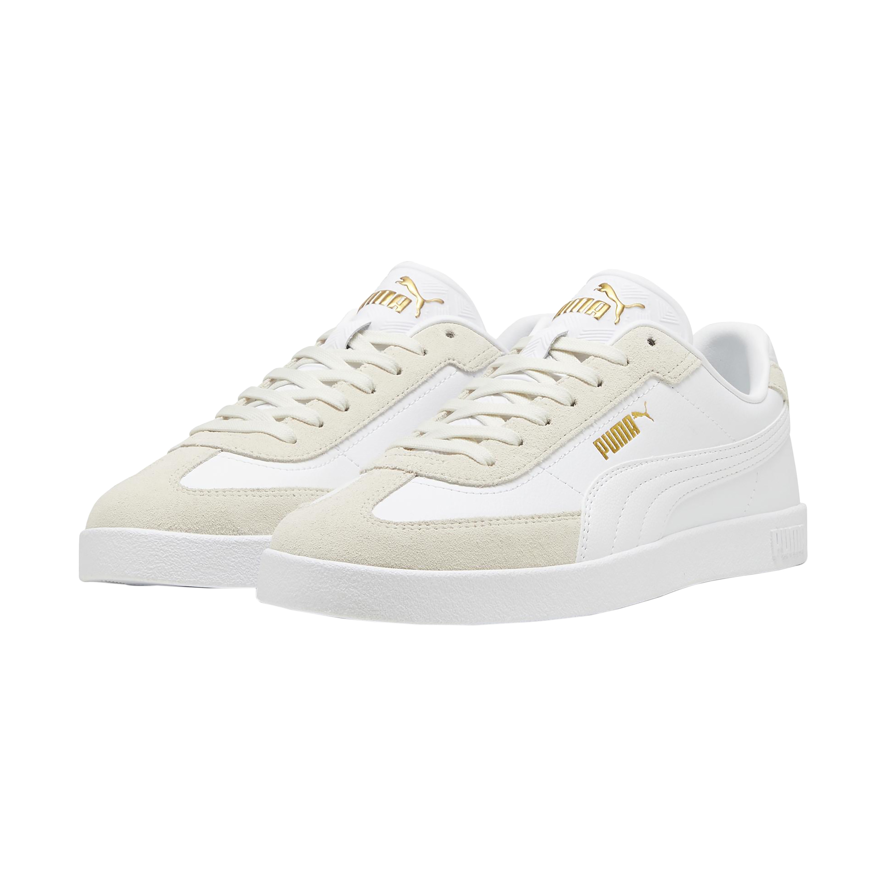 Low leather sneaker club ii era PUMA White