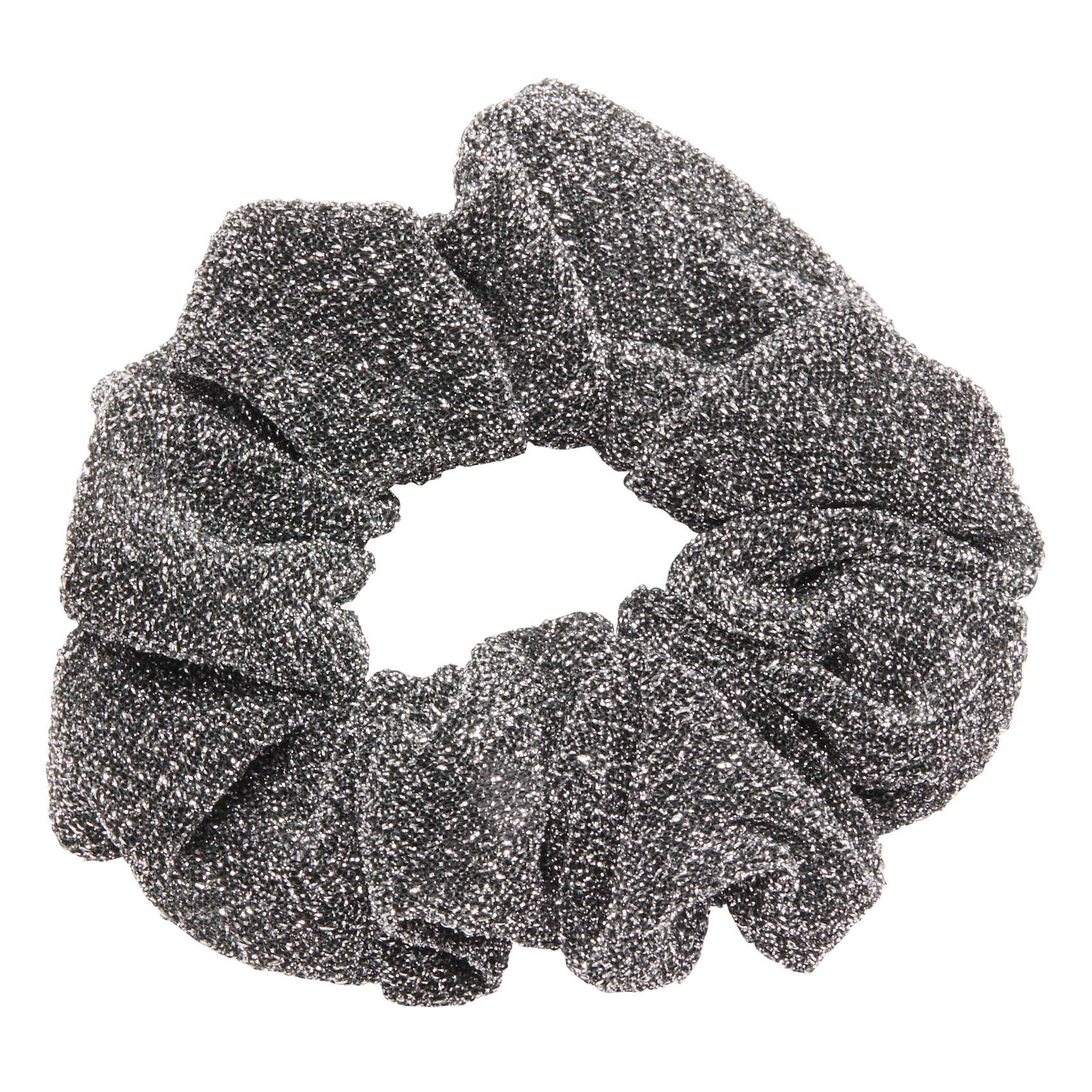 Set van twee lurex haarelastiekjes AU PRINTEMPS PARIS Veelkleurig