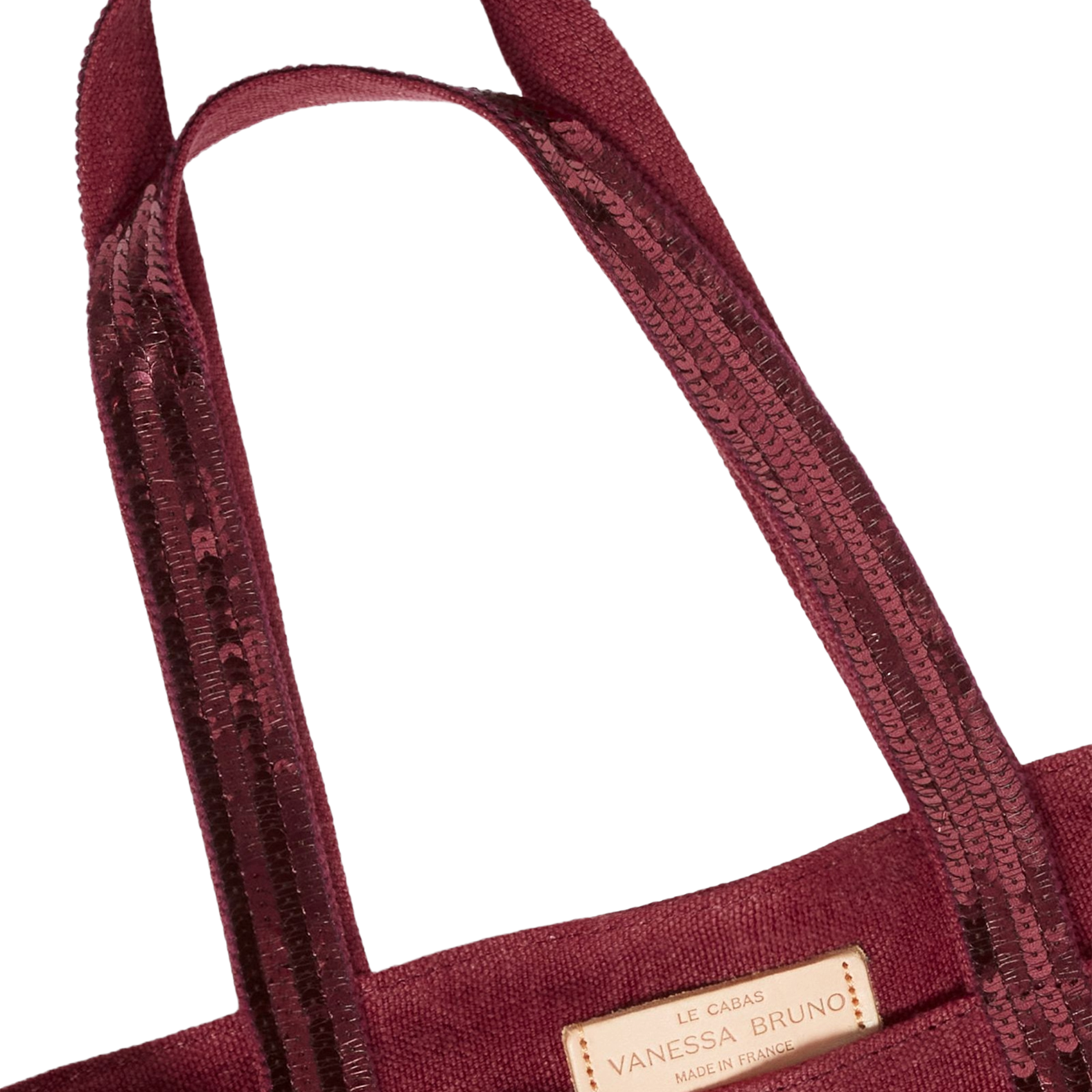 Linen tote bag VANESSA BRUNO Pink