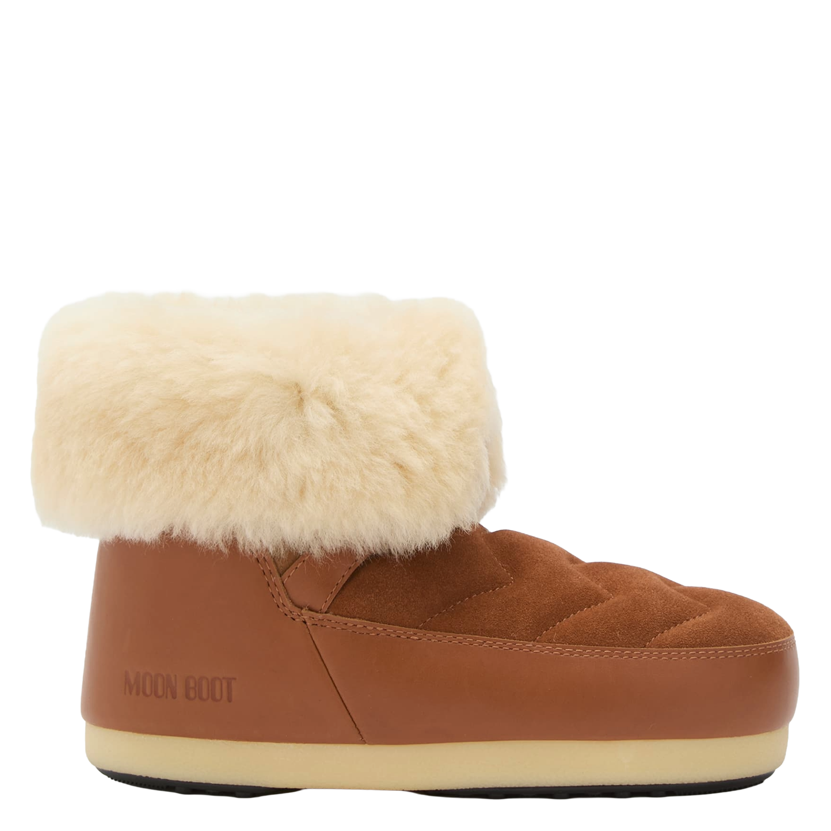 Boots en fourrure synthétique MOON BOOT Marron