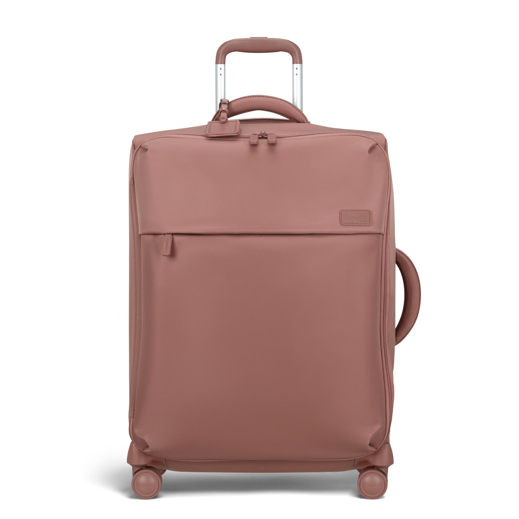 Plume valise 4 roues taille m LIPAULT Rose