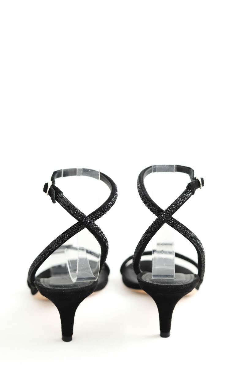 Faux leather sandals ISABEL MARANT - Seconde Main Black