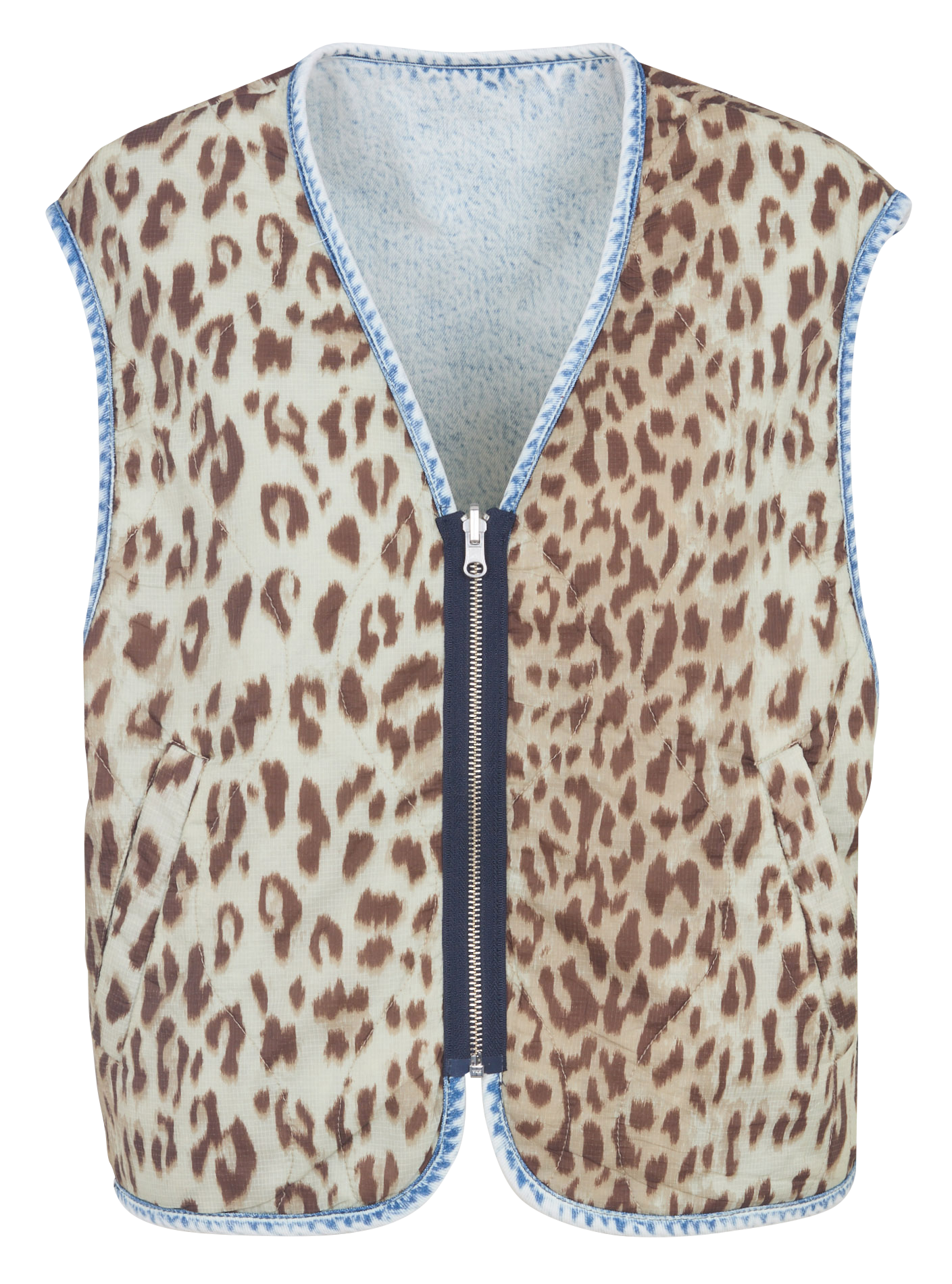 Reversible V-neck jacket BELLEROSE Grey