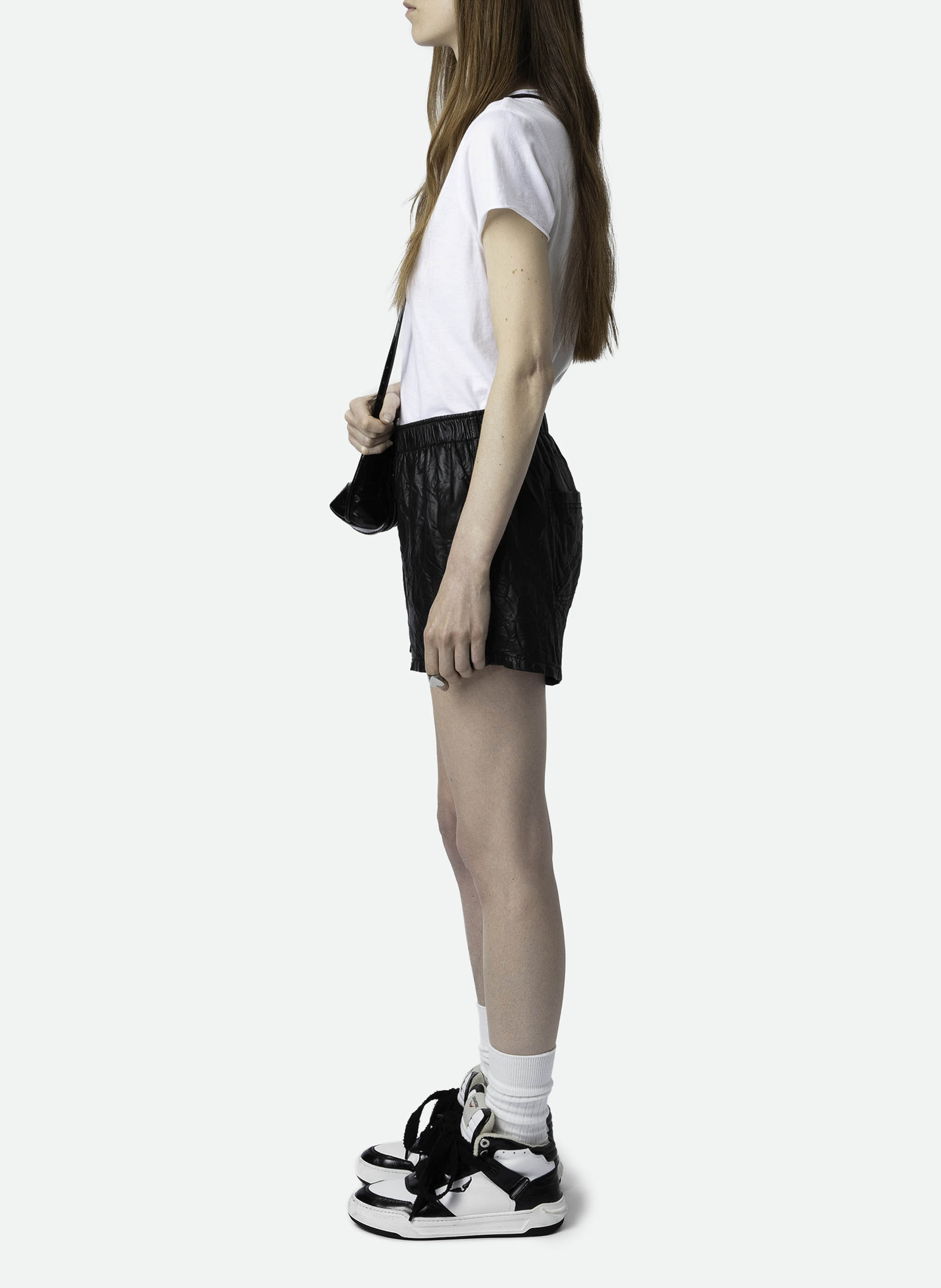 Tee-shirt droit en coton bio ZADIG&VOLTAIRE Blanc