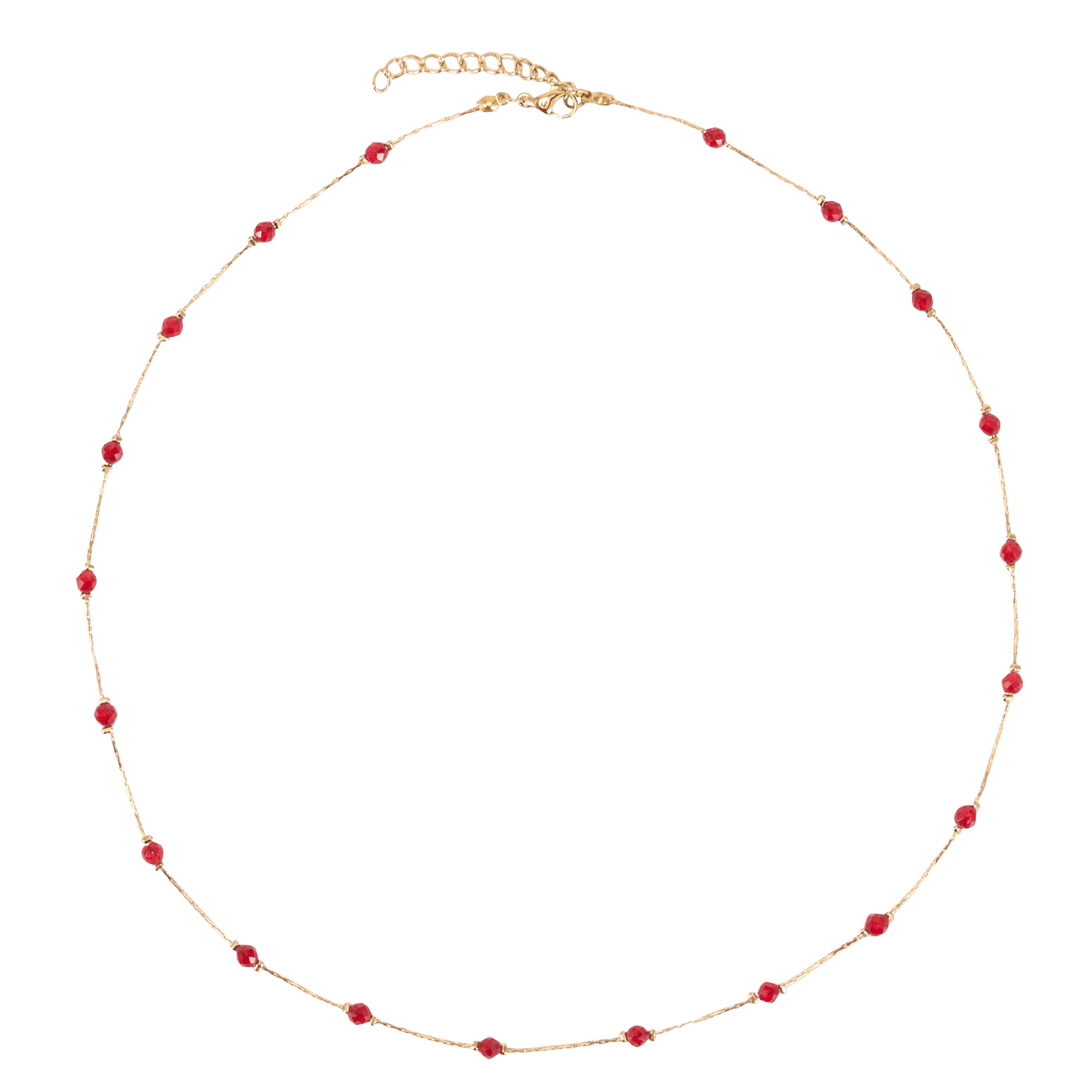 Halssnoer van gemengd staal AU PRINTEMPS PARIS Rood