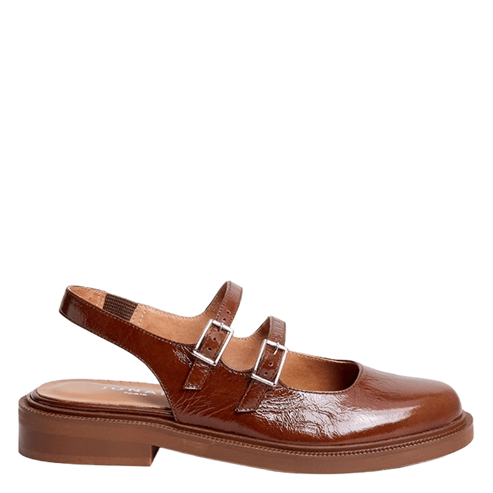 Sandales vernies à brides JONAK Marron