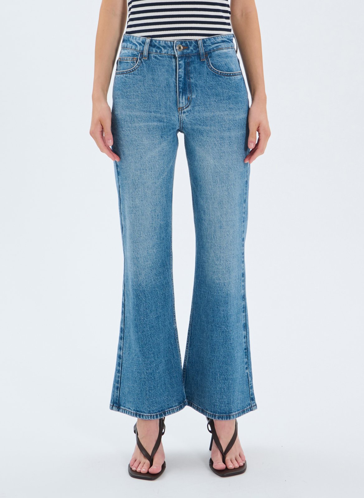 Jean flare  ZAPA Bleu