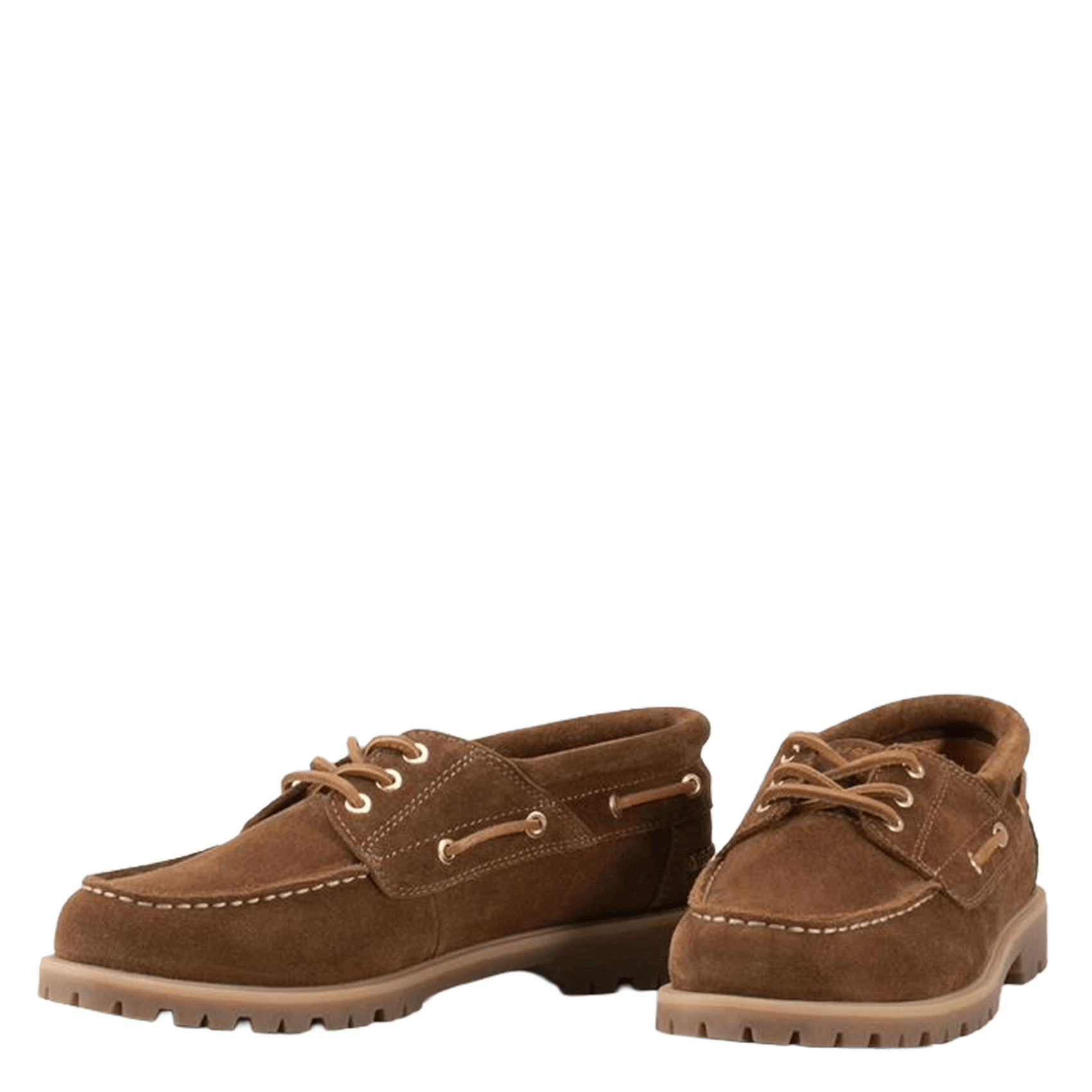 Chaussures bateau en cuir VAGABOND Marron