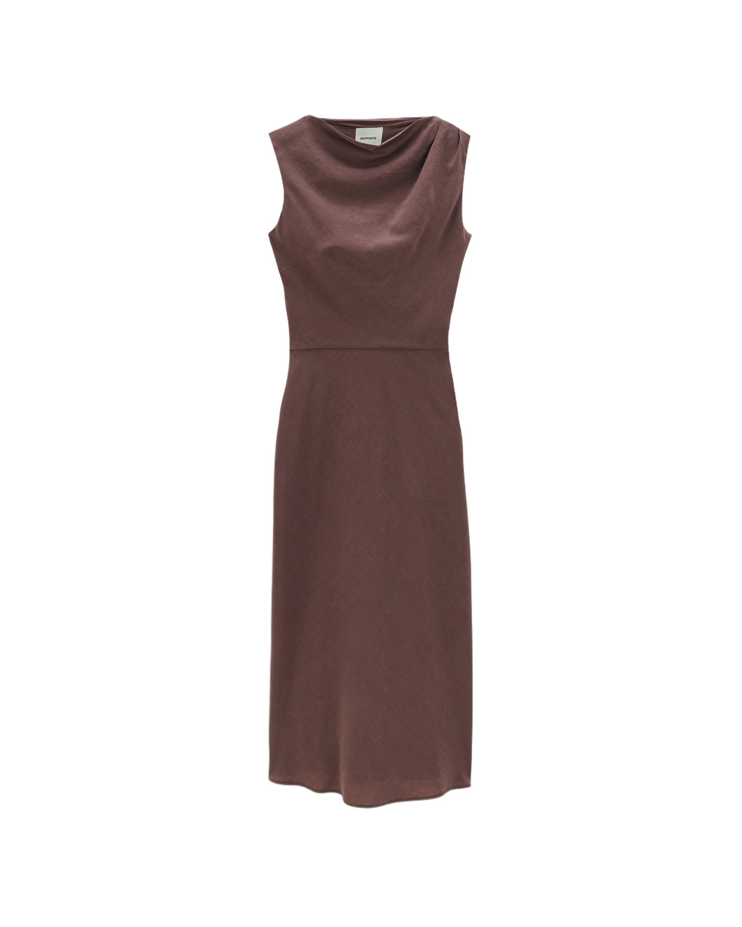 Long dress Noyoco Brown