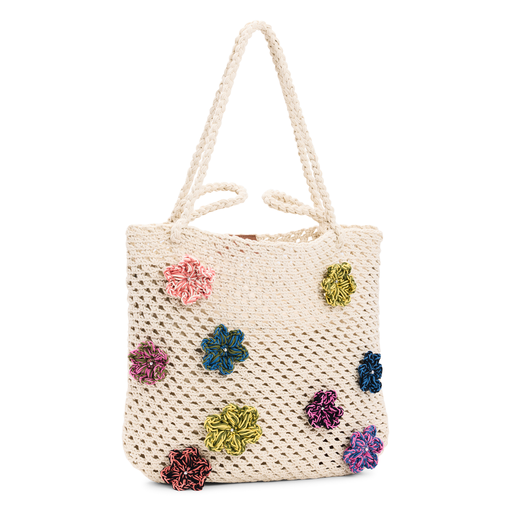 Crochet Shoulder Bag DESIGUAL Multicolored