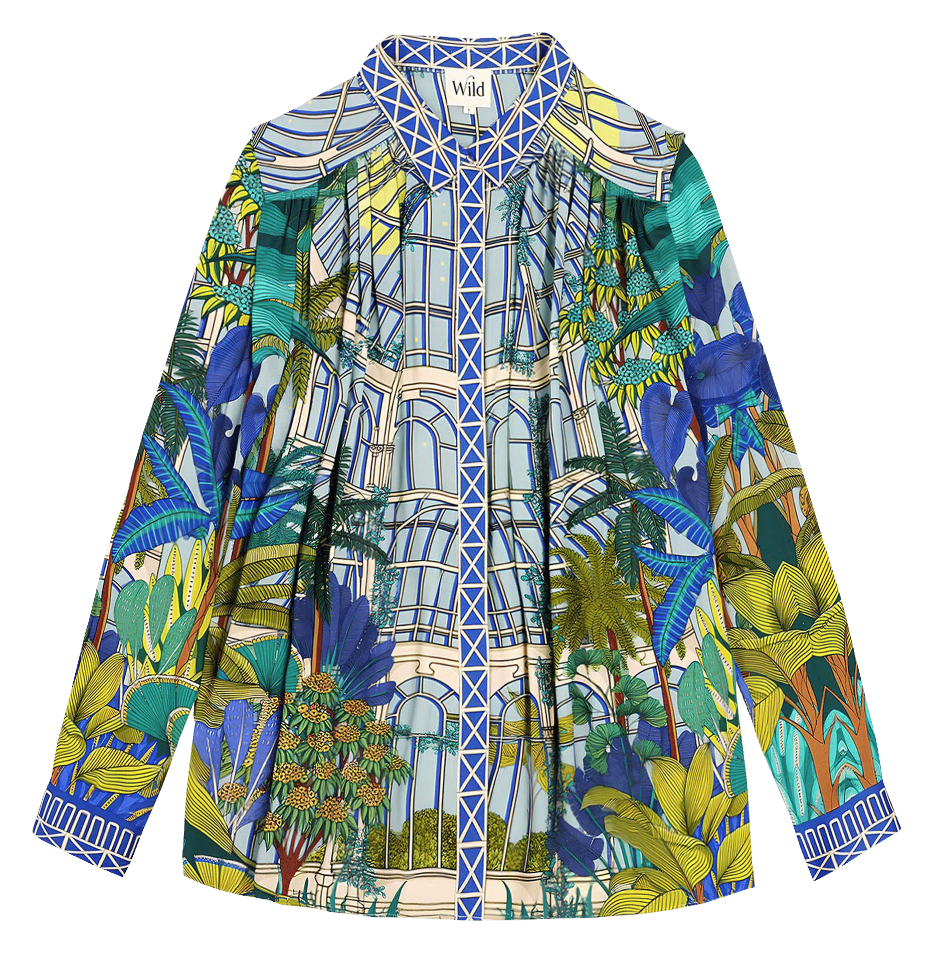 Chemise col classique  WILD Bleu