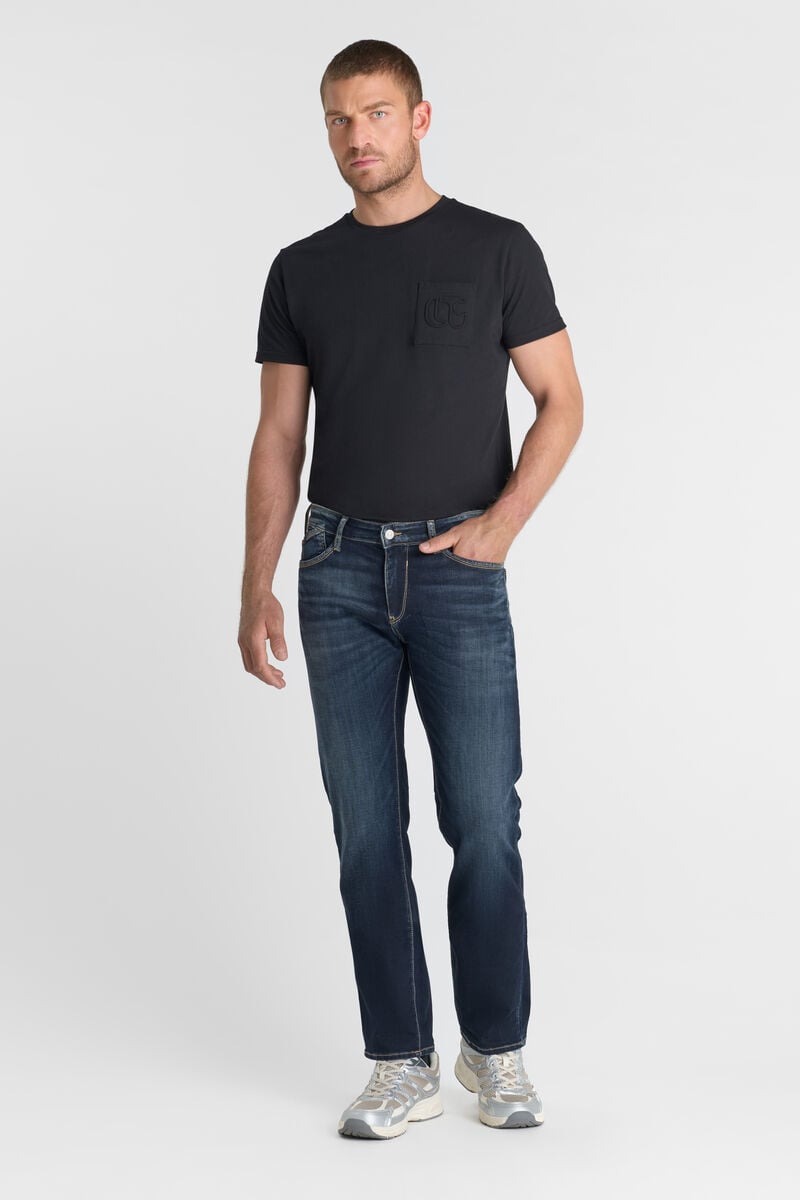 Straight jogger jeans 800/12 regular, length 34 LE TEMPS DES CERISES Blue