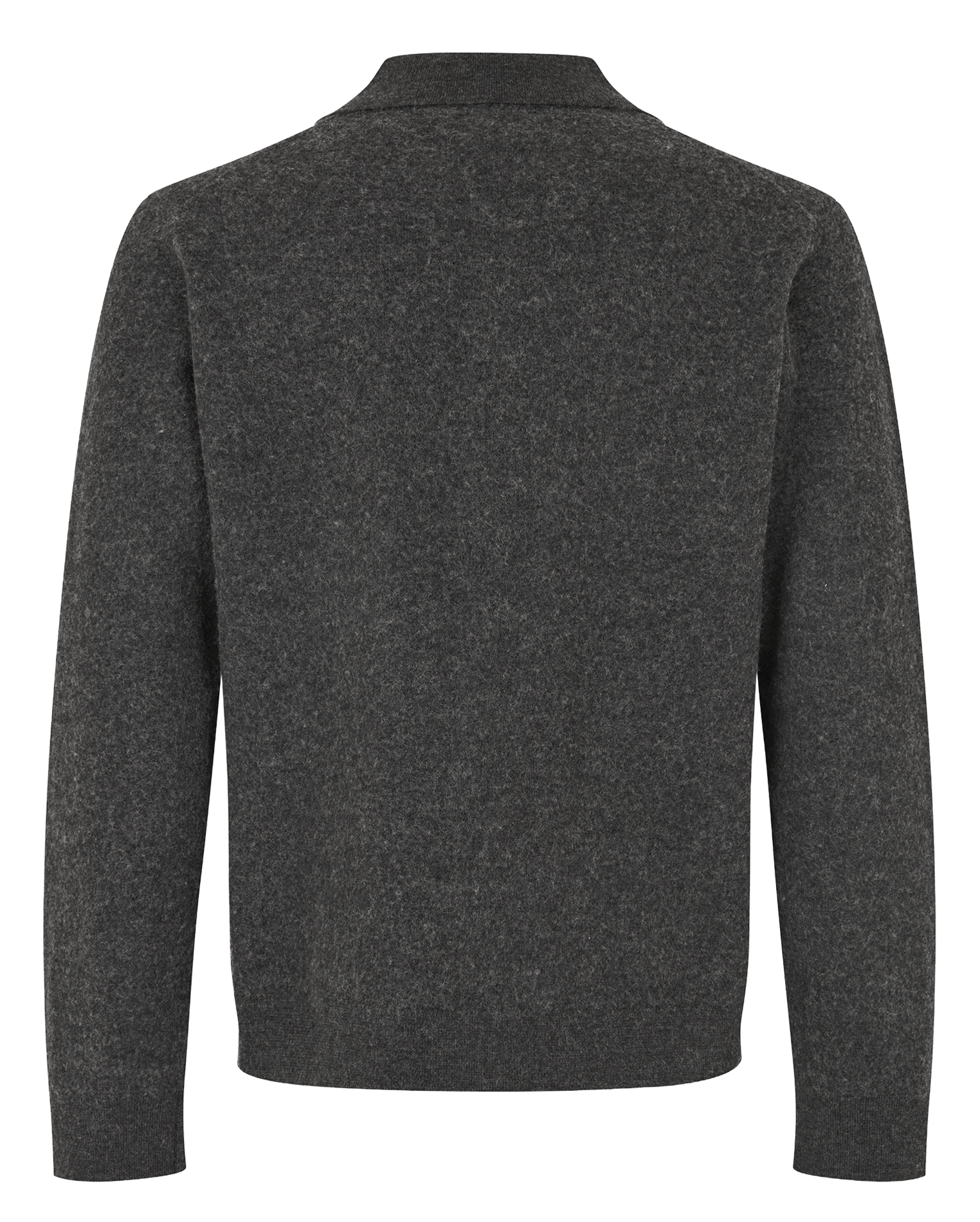 Cardigan droit en laine mérinos SAMSOE SAMSOE Gris
