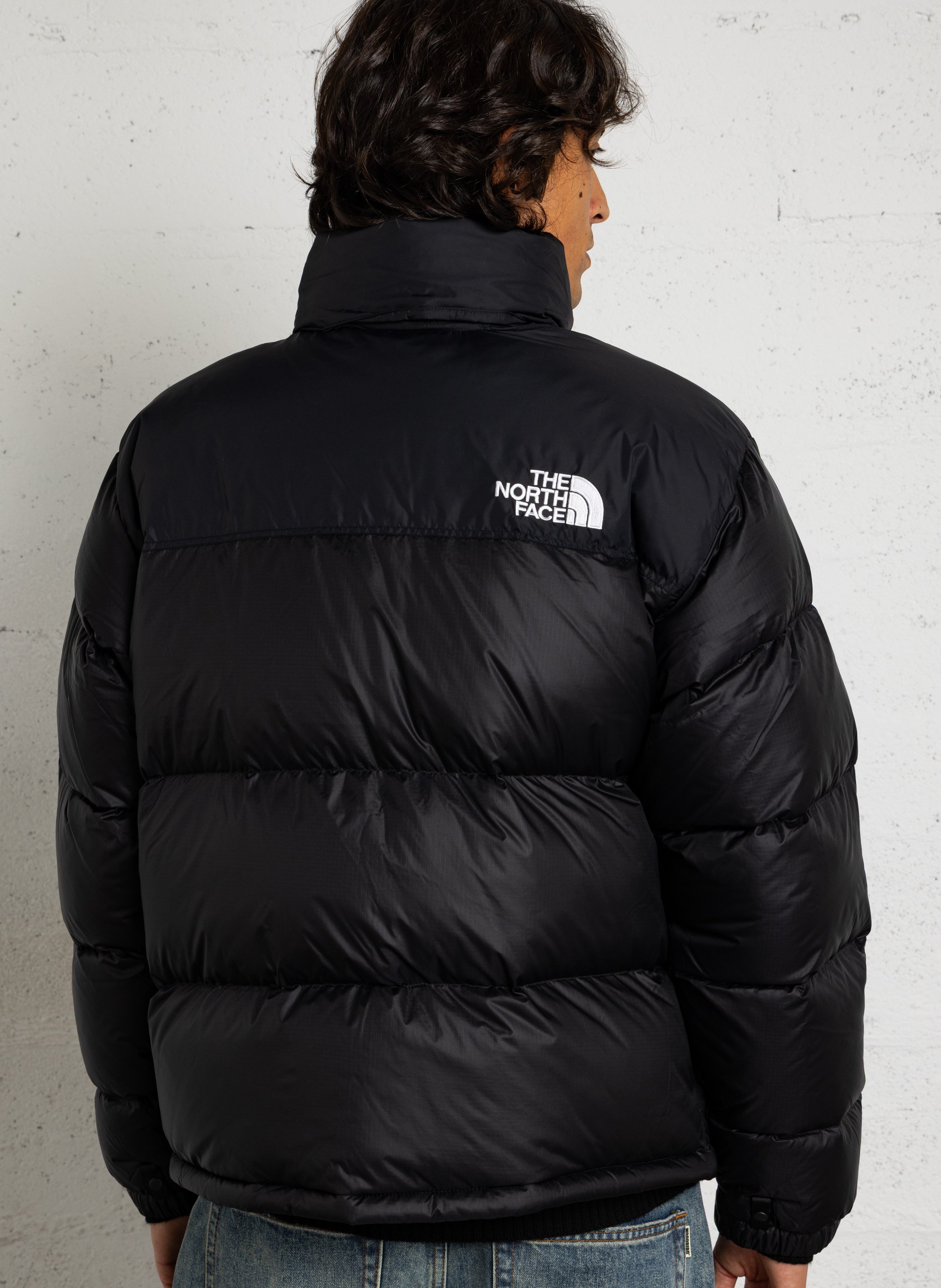 Doudoune droite unie THE NORTH FACE Noir