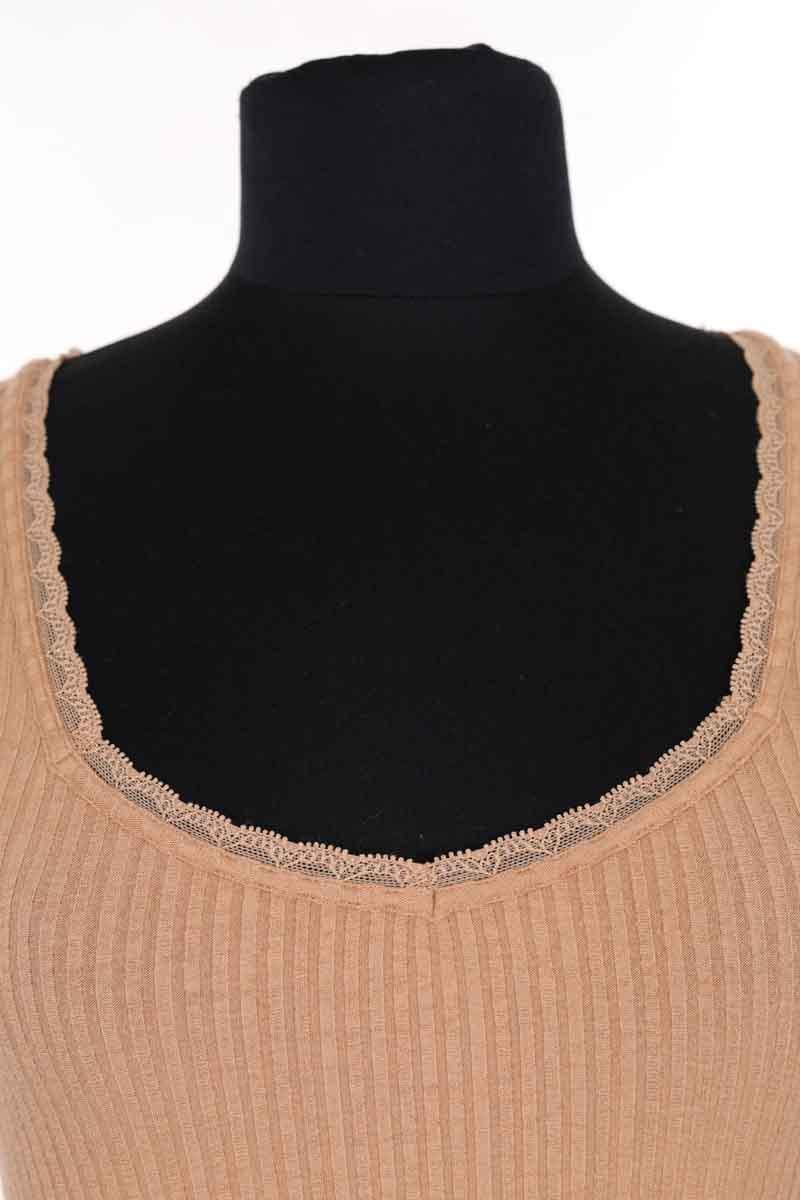T-shirt ROUJE - Seconde Main Beige