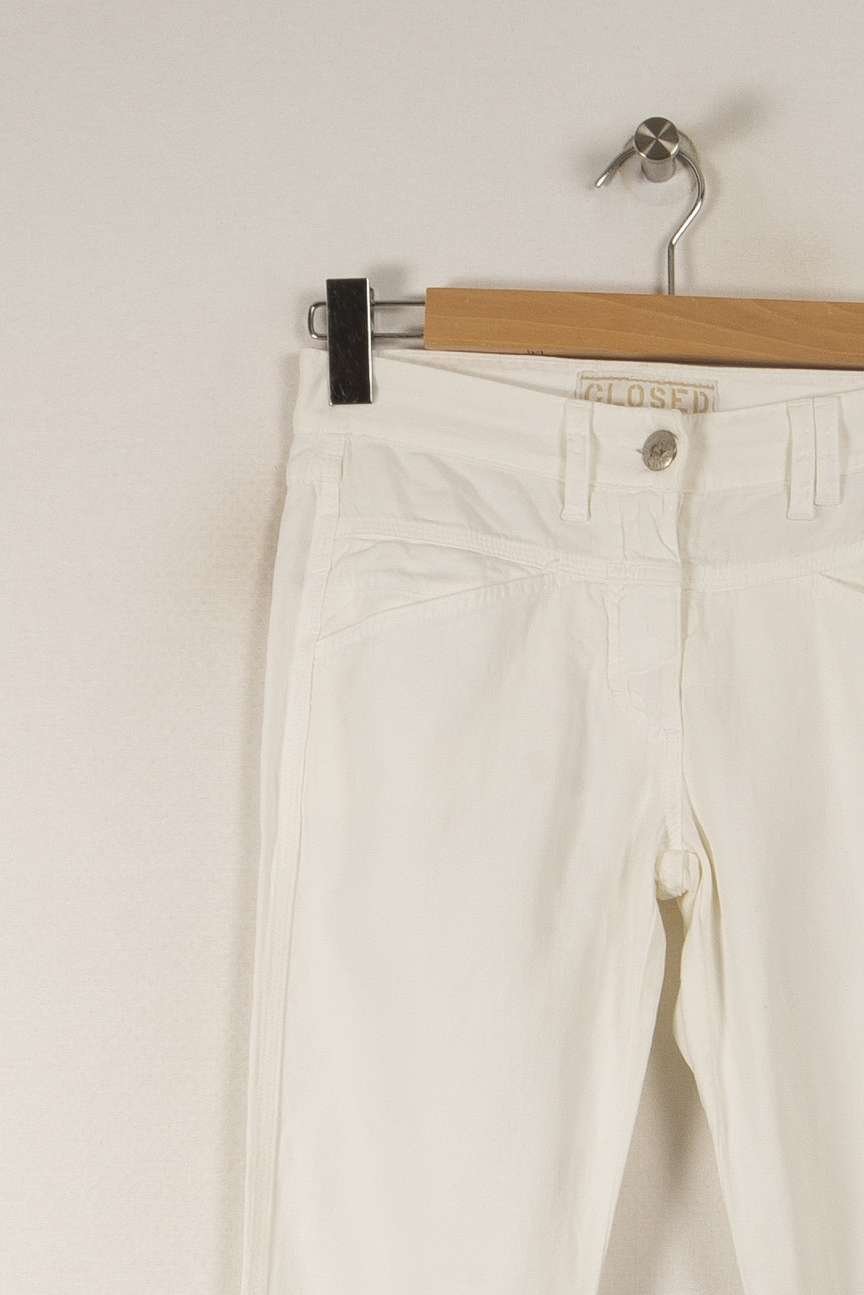 Pants CLOSED - Seconde Main White