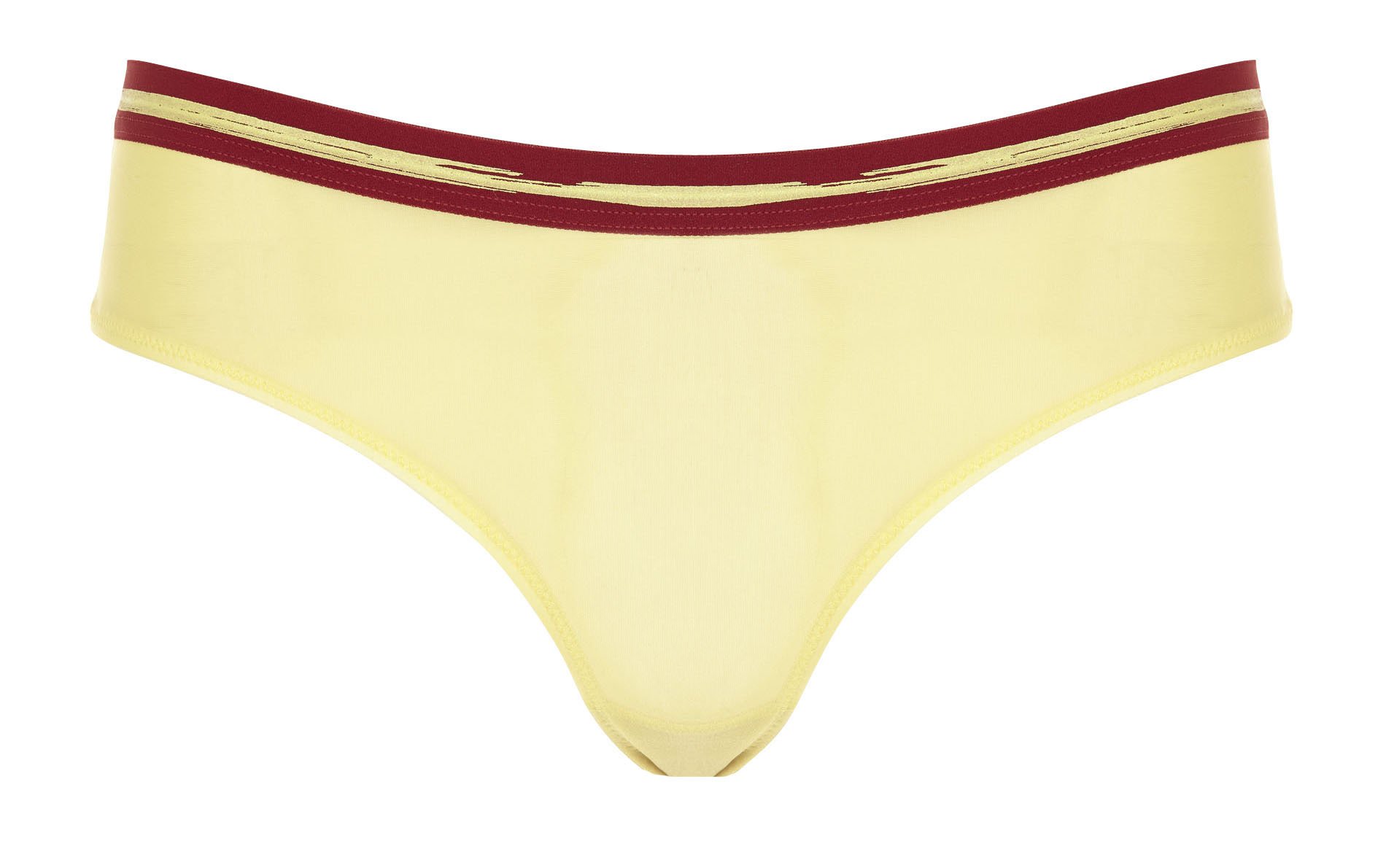 Culotte unie en microfibre MOMONI Jaune
