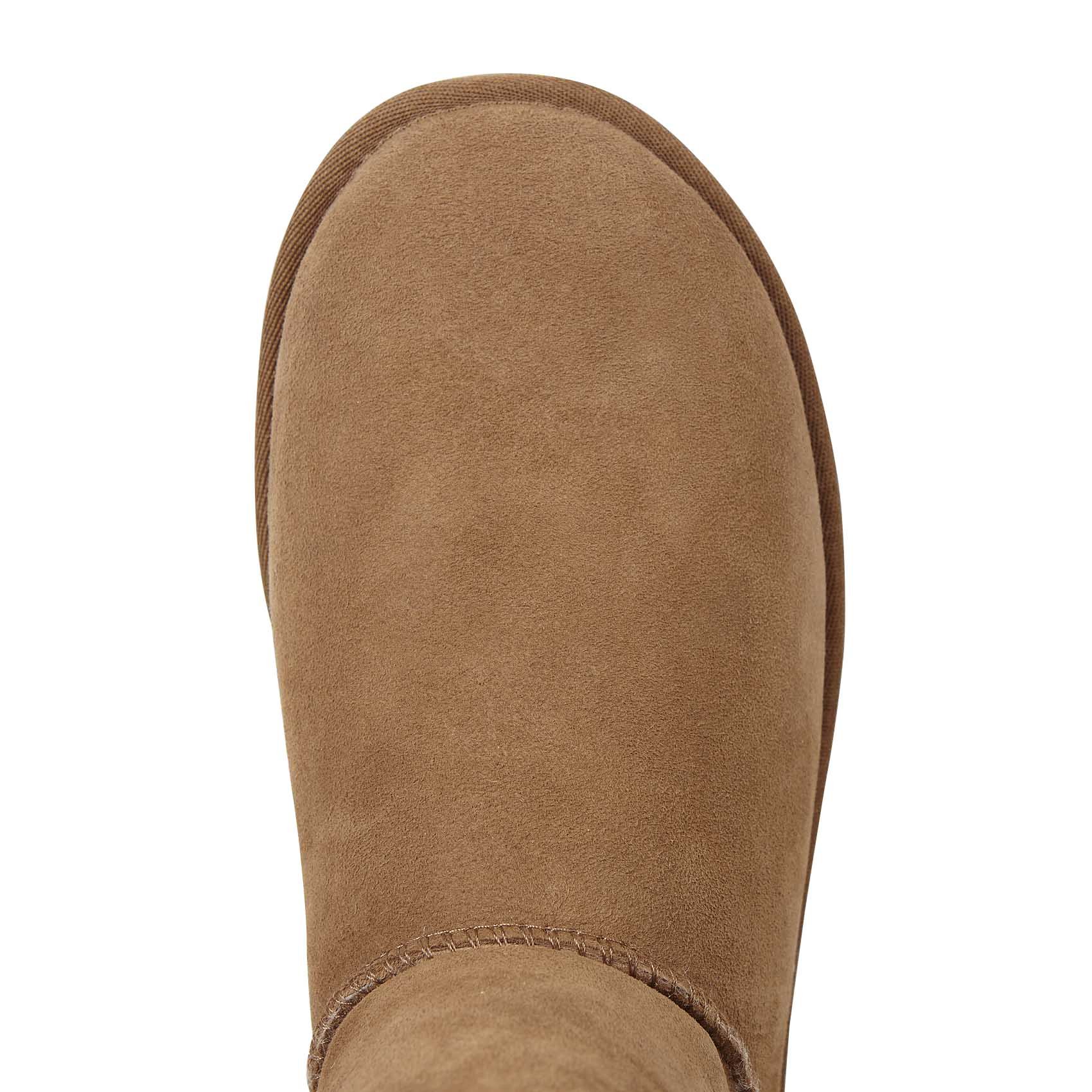 Leren enkellaarzen Classis II Short UGG Bruin