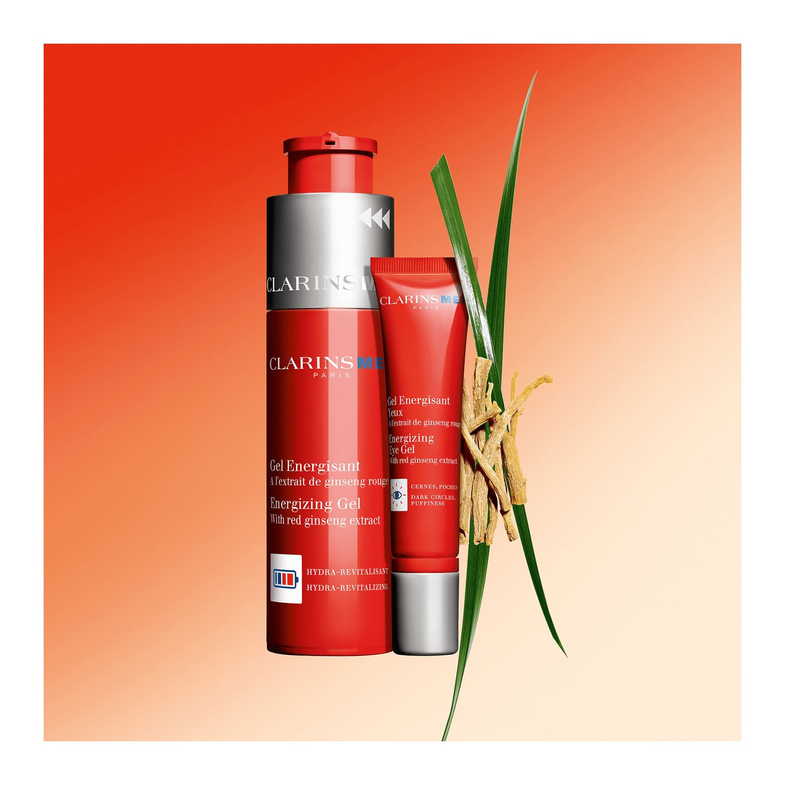 Gel Energisant - A l'extrait de ginseng rouge CLARINS No color
