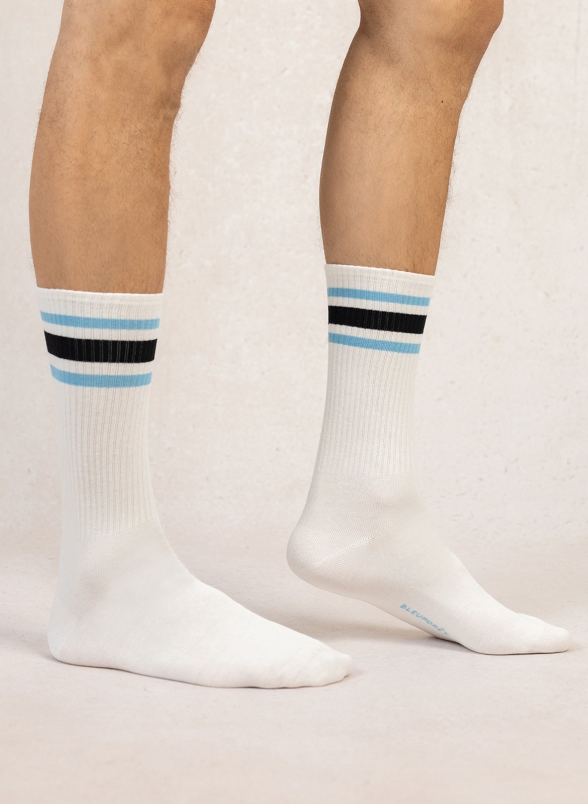 Cotton socks with logo BLEUFORET Multicolored