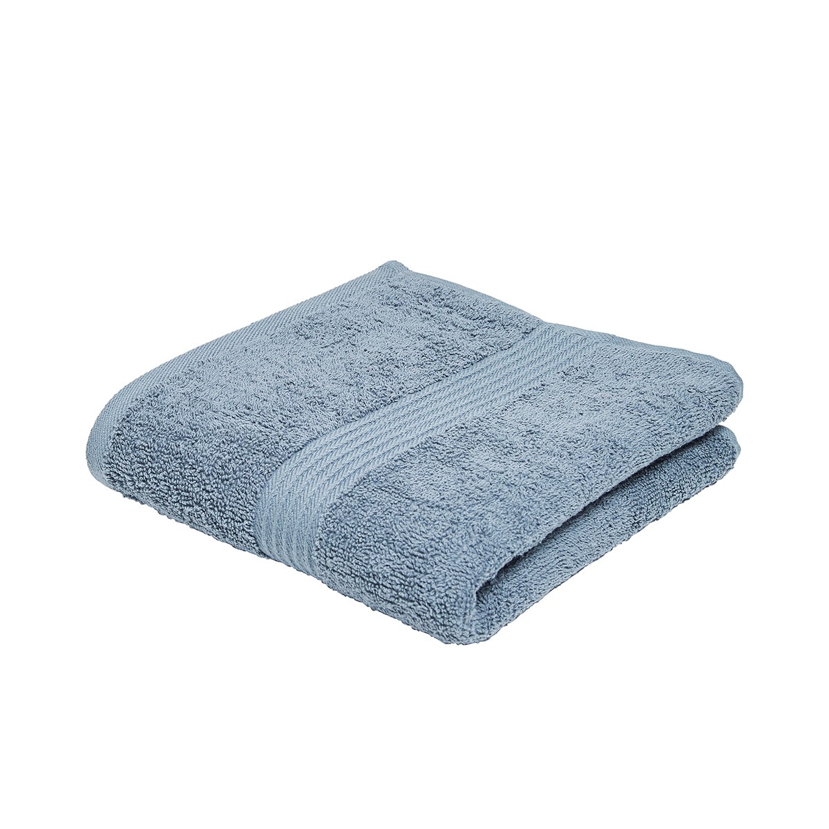 Solid color cotton bath towel TODAY LINGE DE MAISON Blue