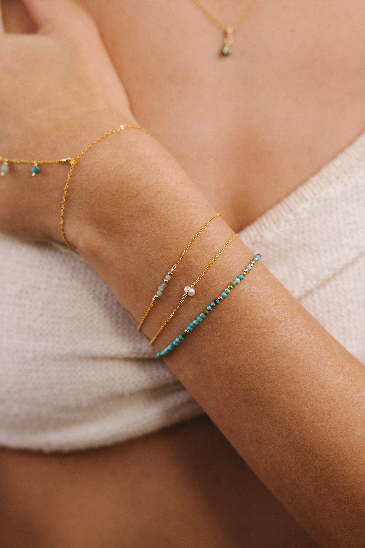 Théa bracelet Green