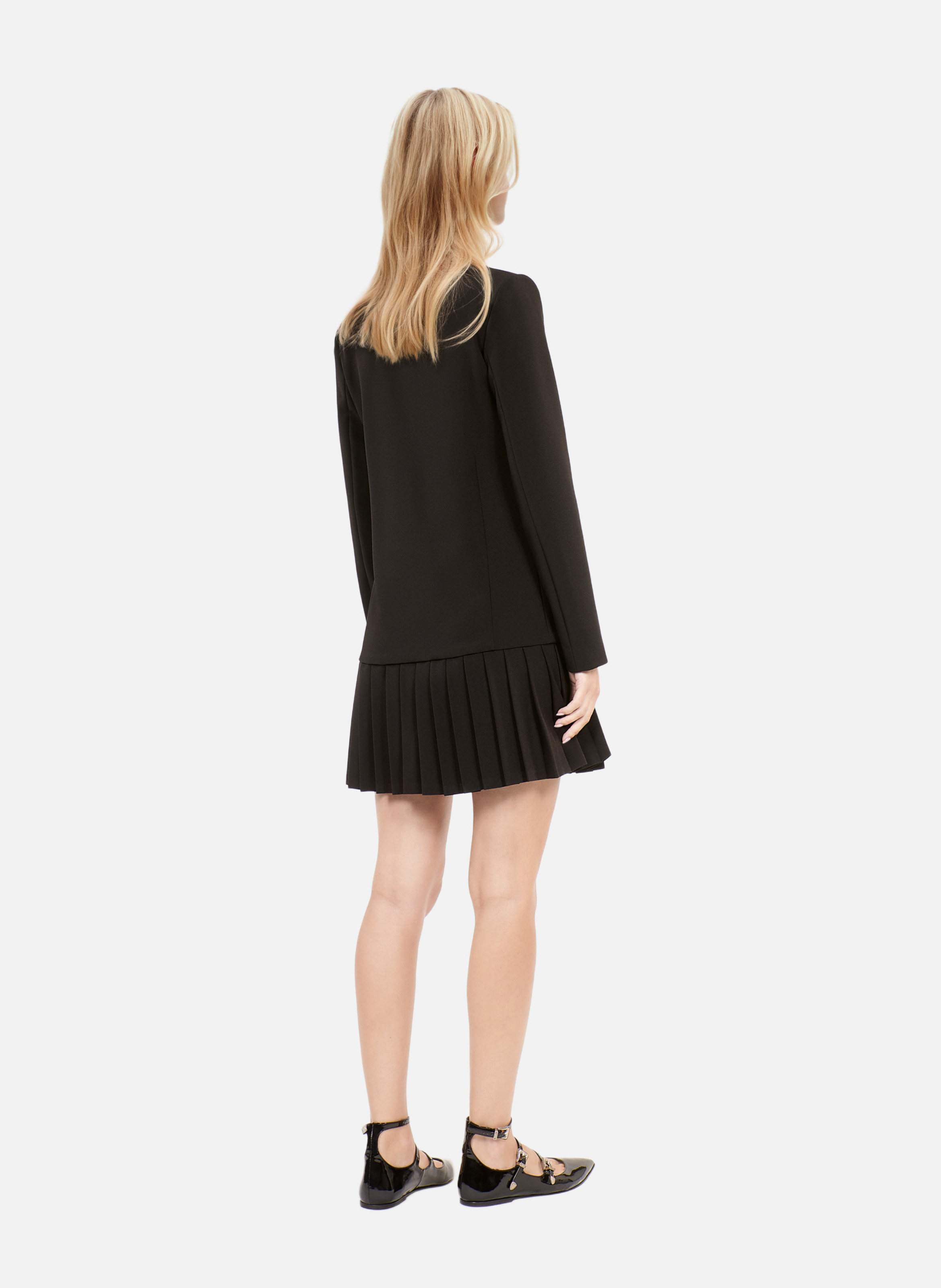 Short tailored dress THE KOOPLES Black