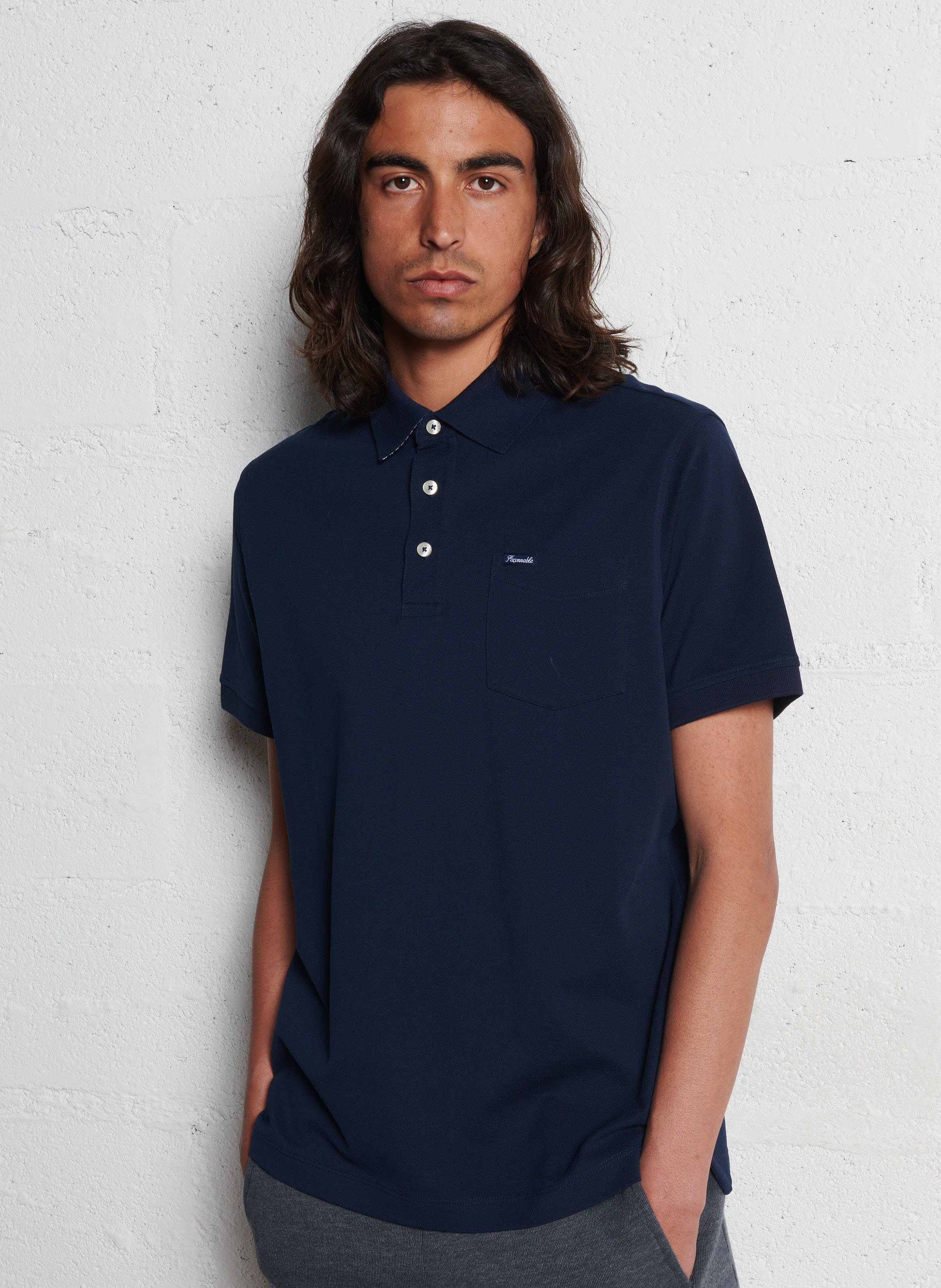Short sleeve polo shirt FACONNABLE