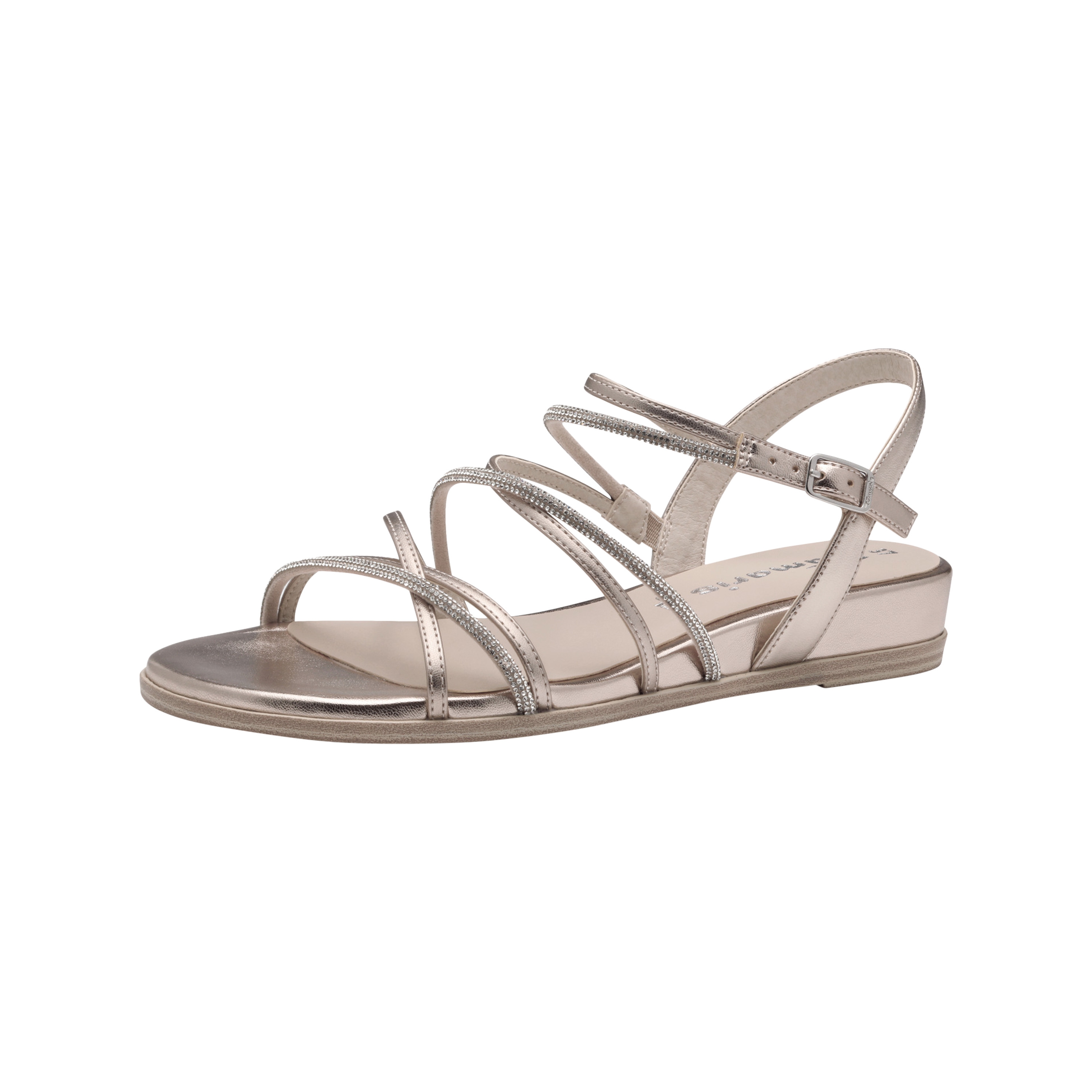 Strappy sandals TAMARIS Golden