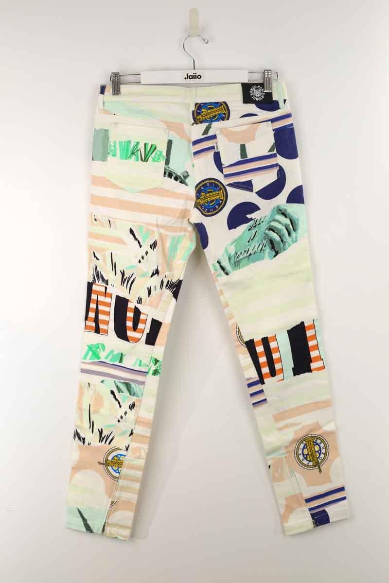 Cotton jeans KENZO - SECONDE MAIN Multicolored