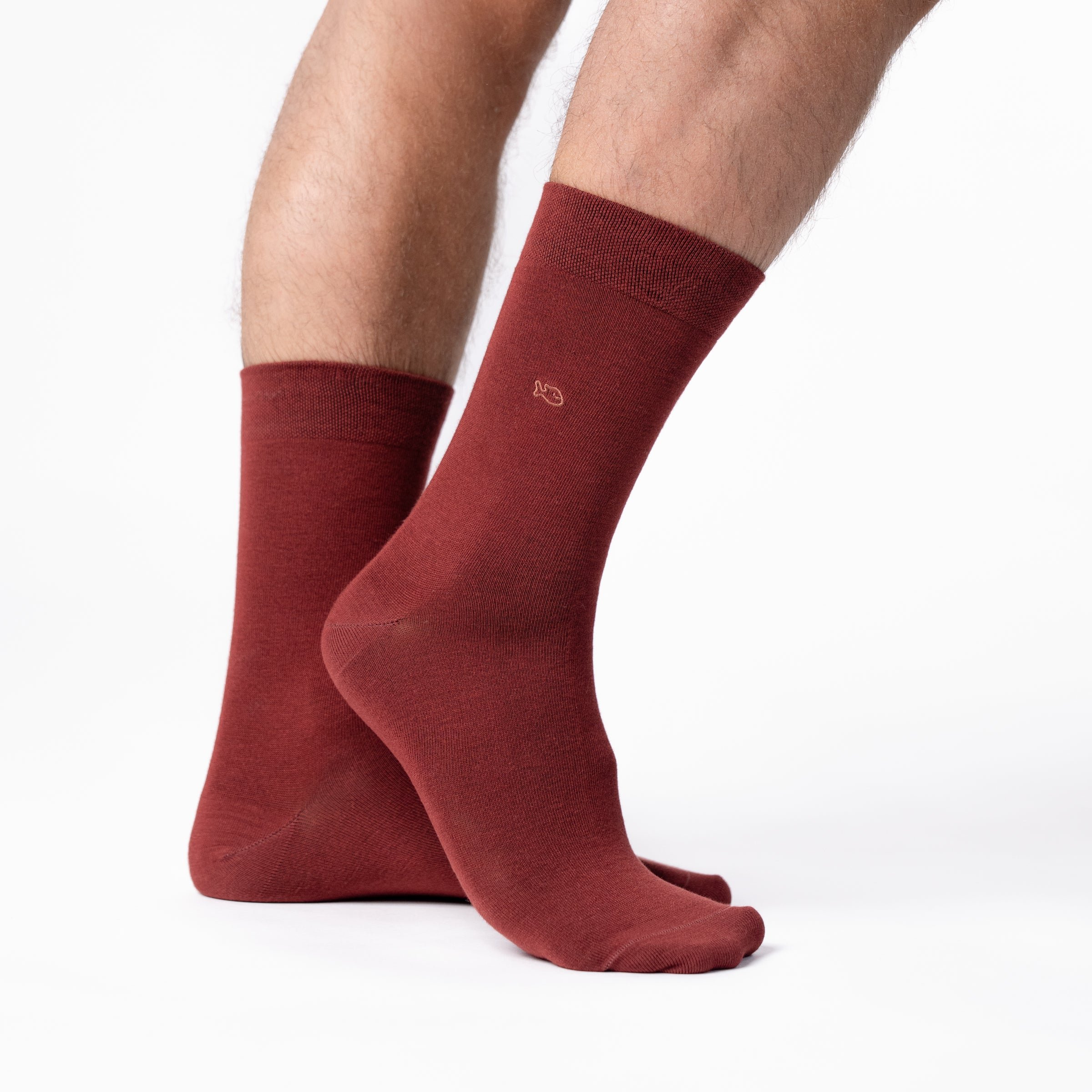 Bamboo socks BILLYBELT Red