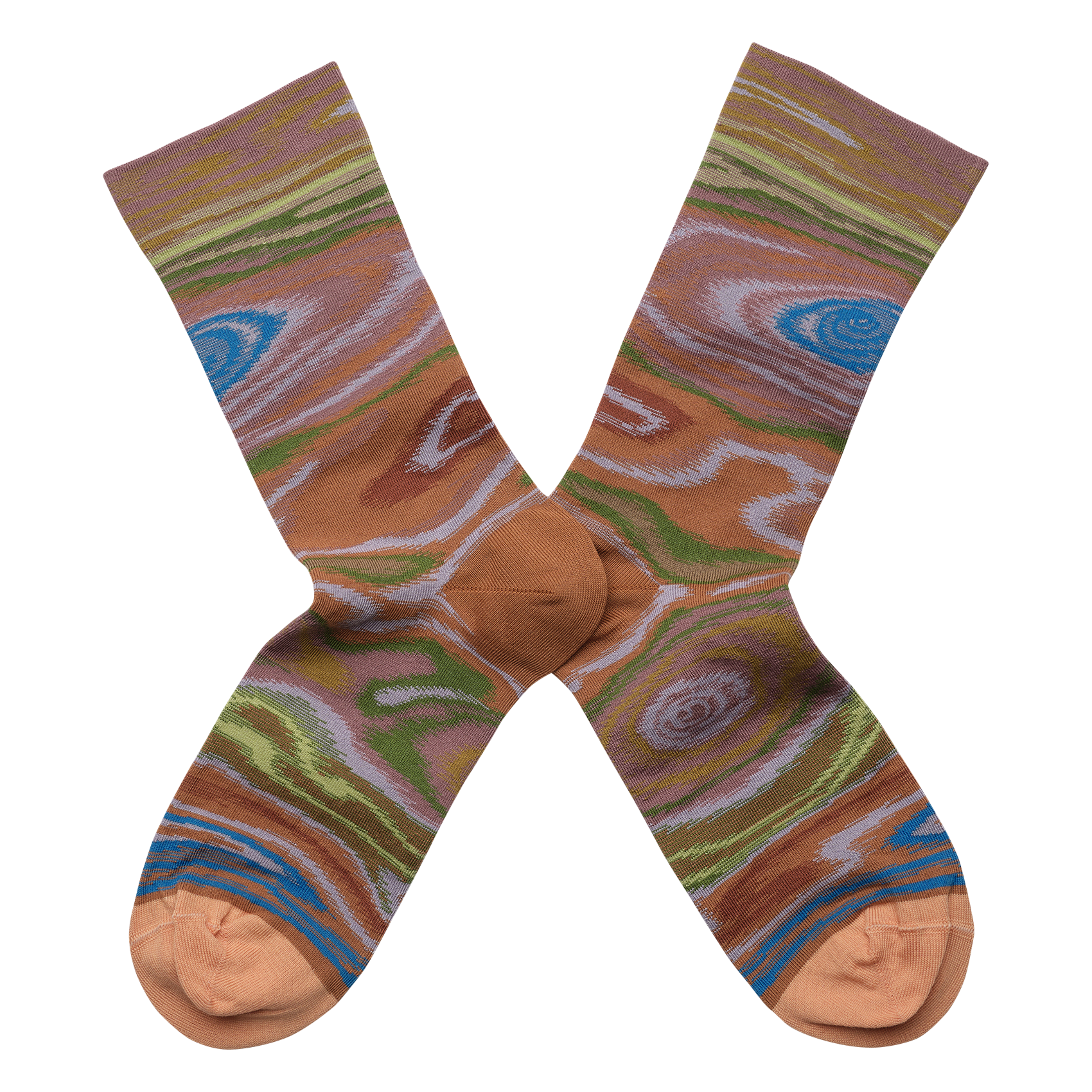 Chaussettes en coton mélangé imprimé BONNE MAISON Multicolore