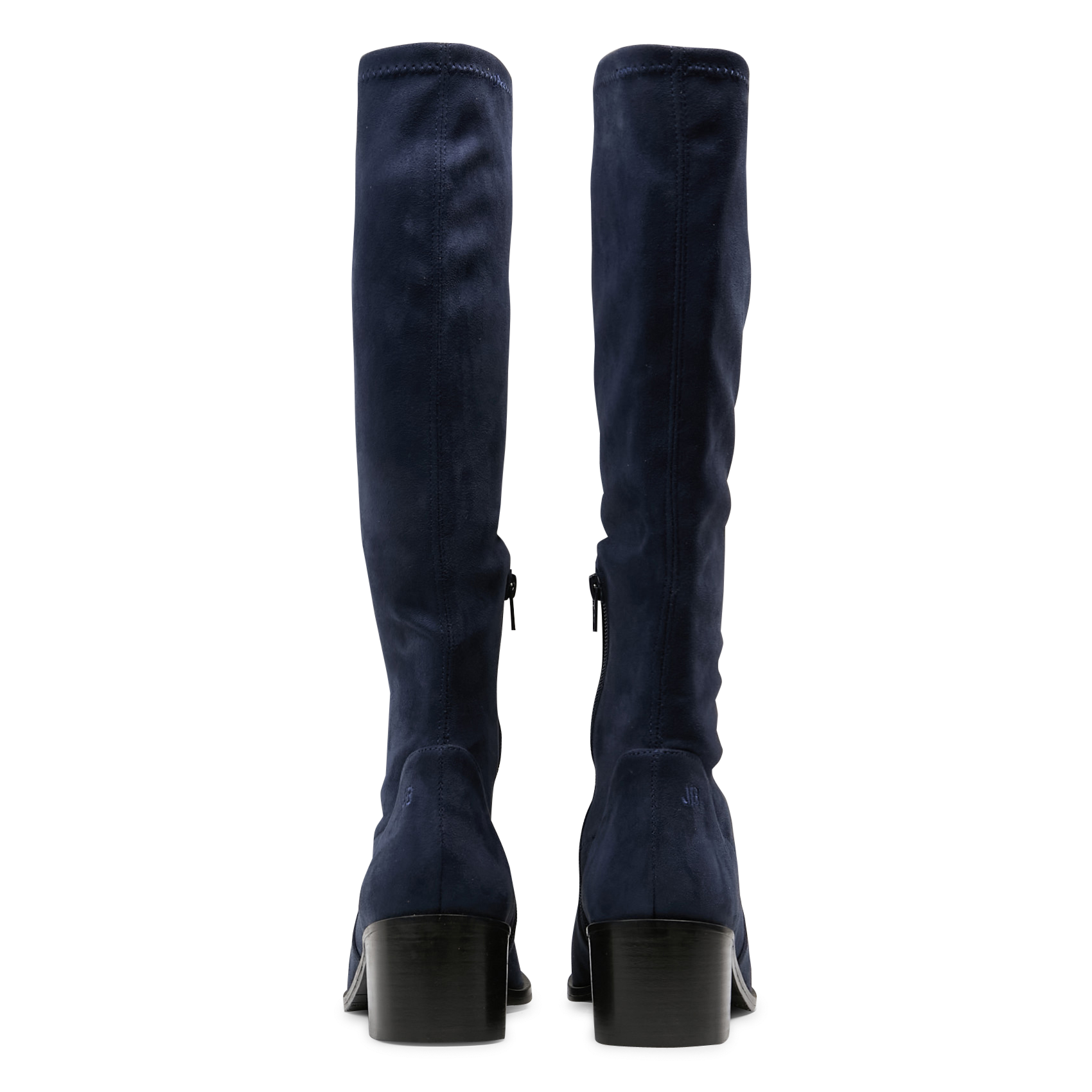 Bottes en cuir velours JB MARTIN Bleu