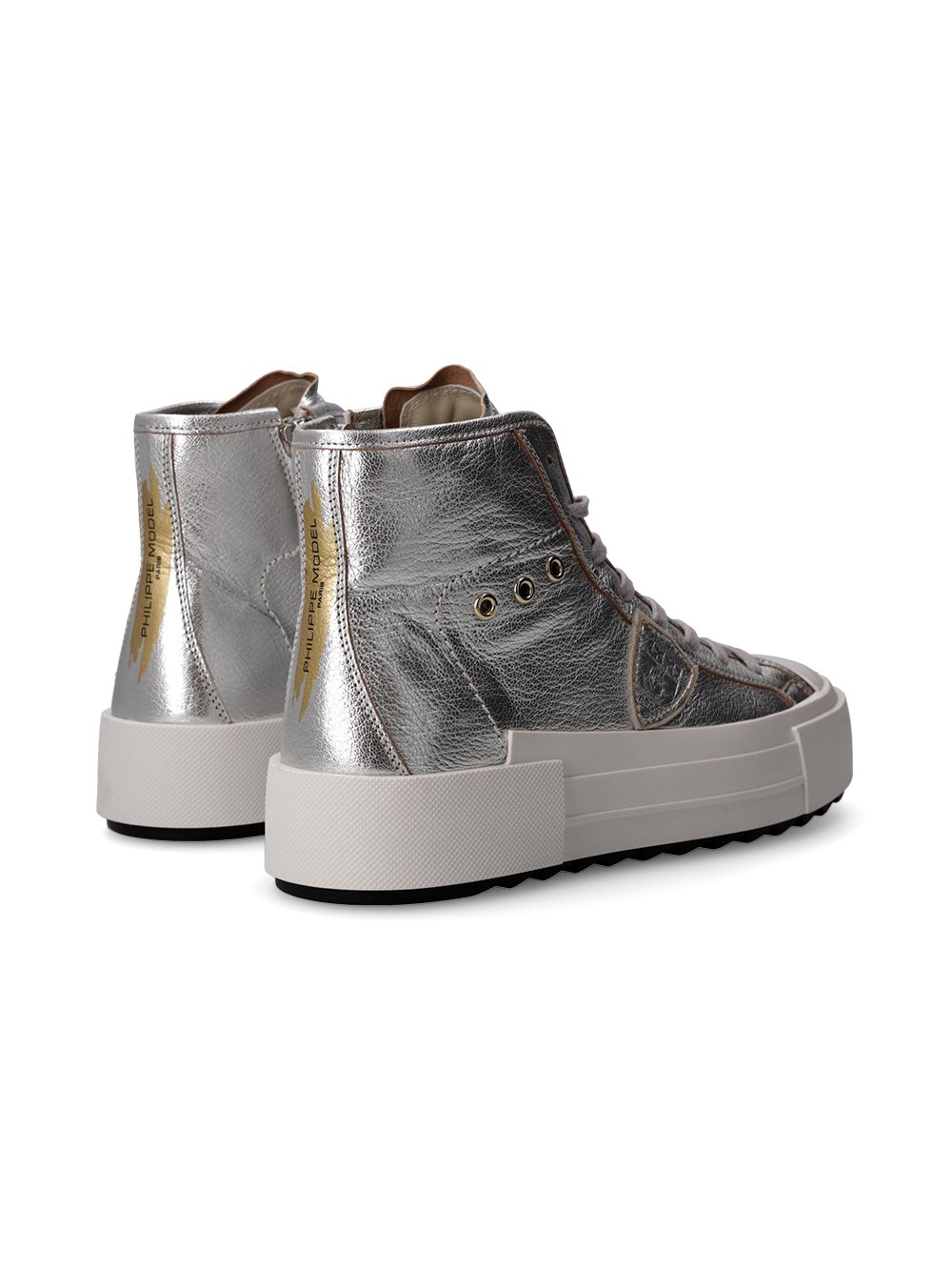Sneakers Paris Haute Tennis PHILIPPE MODEL Silver