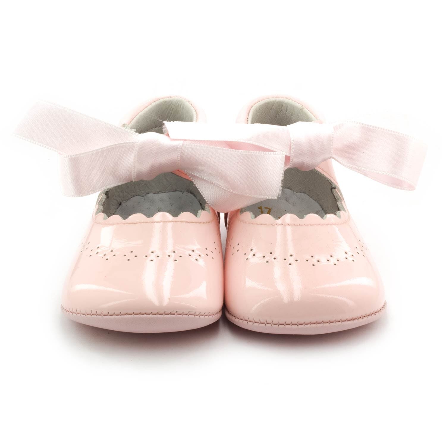 Baby girl leather slipper Boni & Sidonie Pink