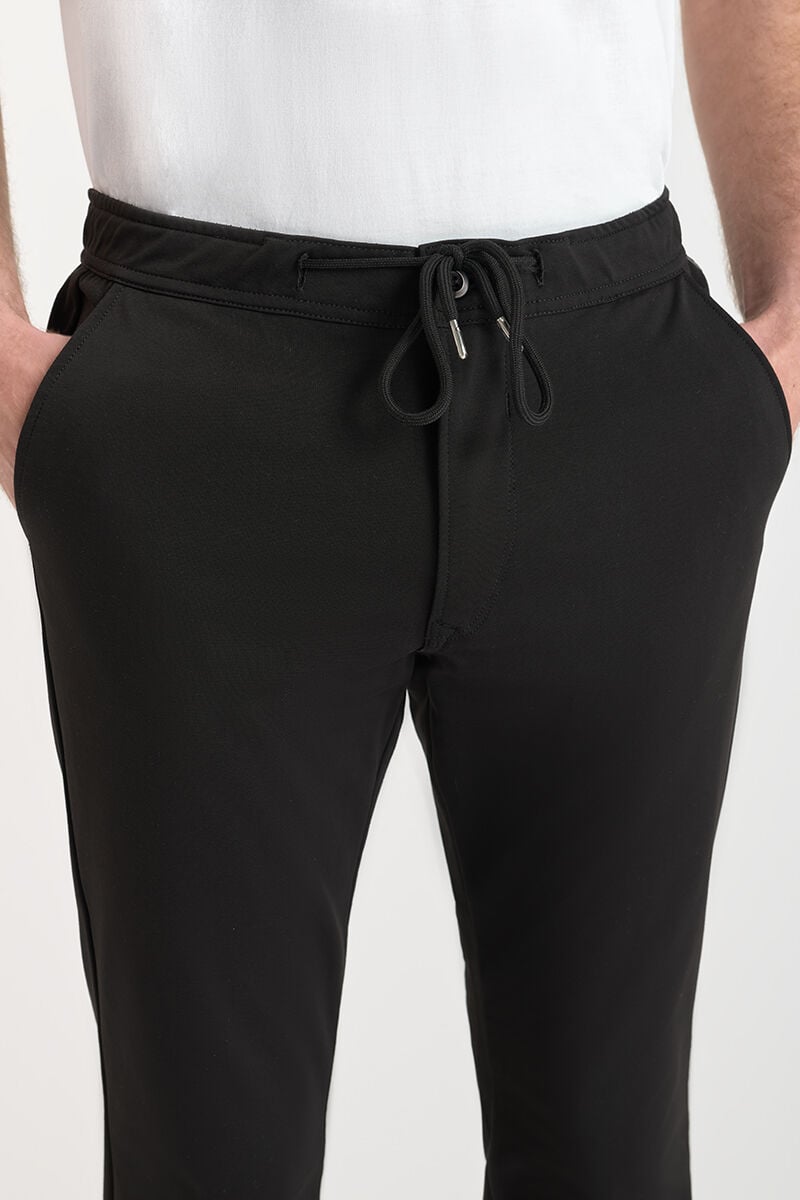 Jogger pants LE TEMPS DES CERISES Black