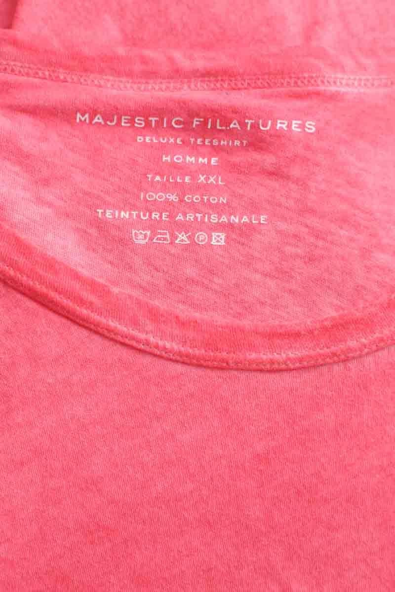 T-shirt MAJESTIC FILATURES - SECONDE MAIN Pink