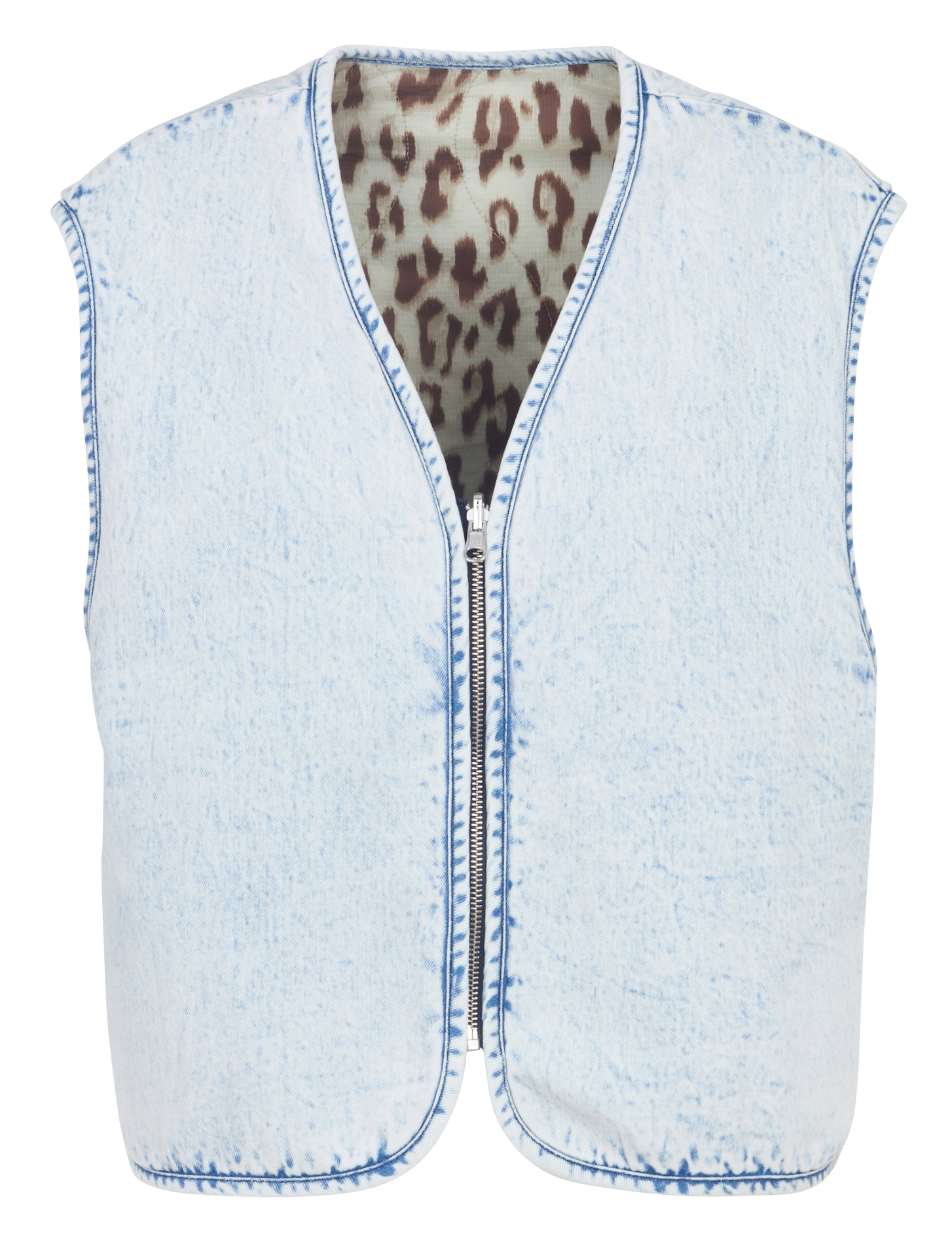 Reversible V-neck jacket BELLEROSE Grey