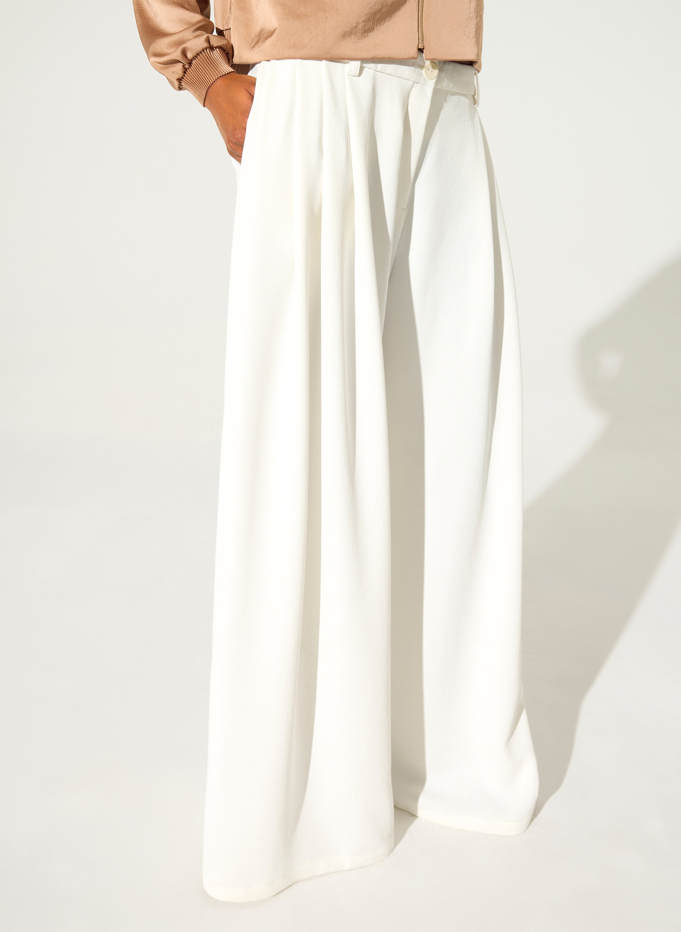 Pantalón ancho COTELAC Blanco