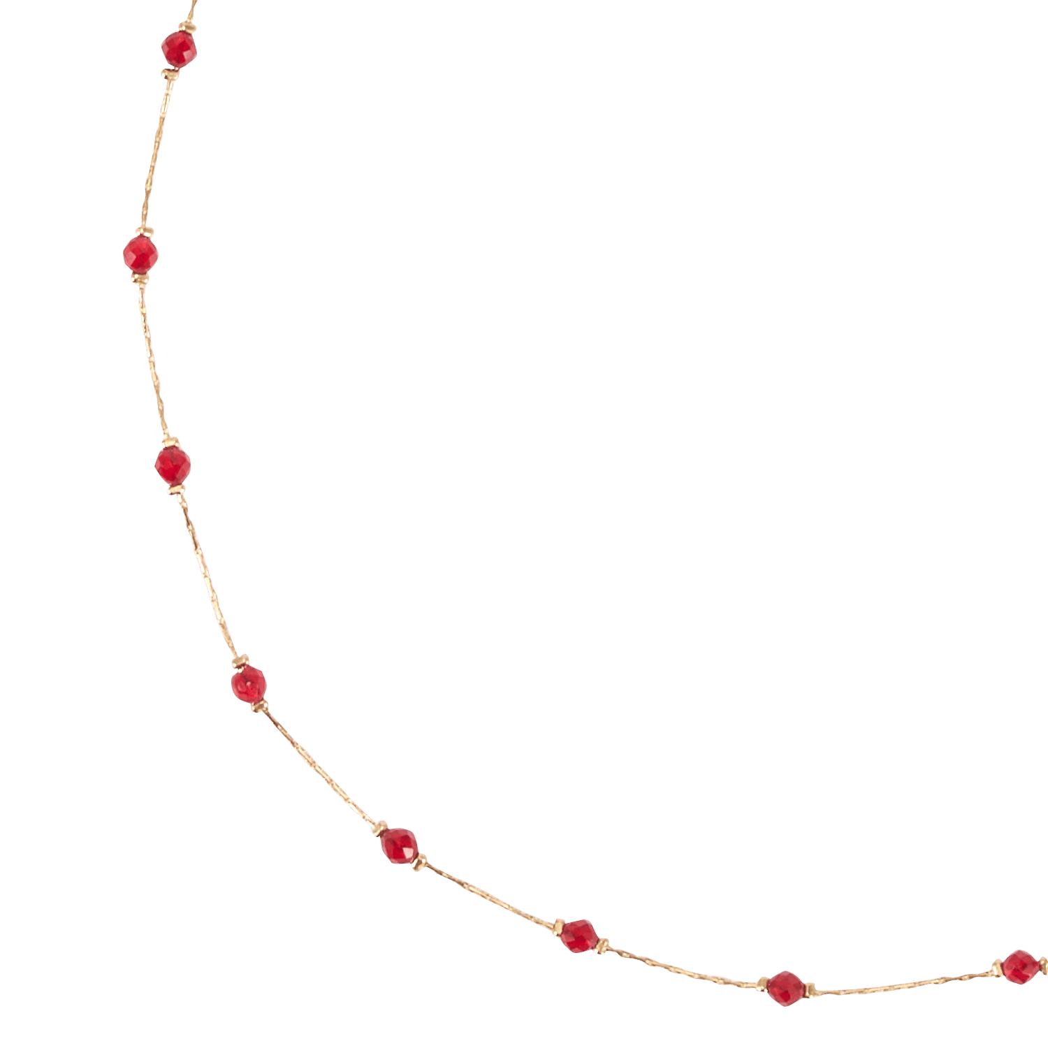 Halssnoer van gemengd staal AU PRINTEMPS PARIS Rood