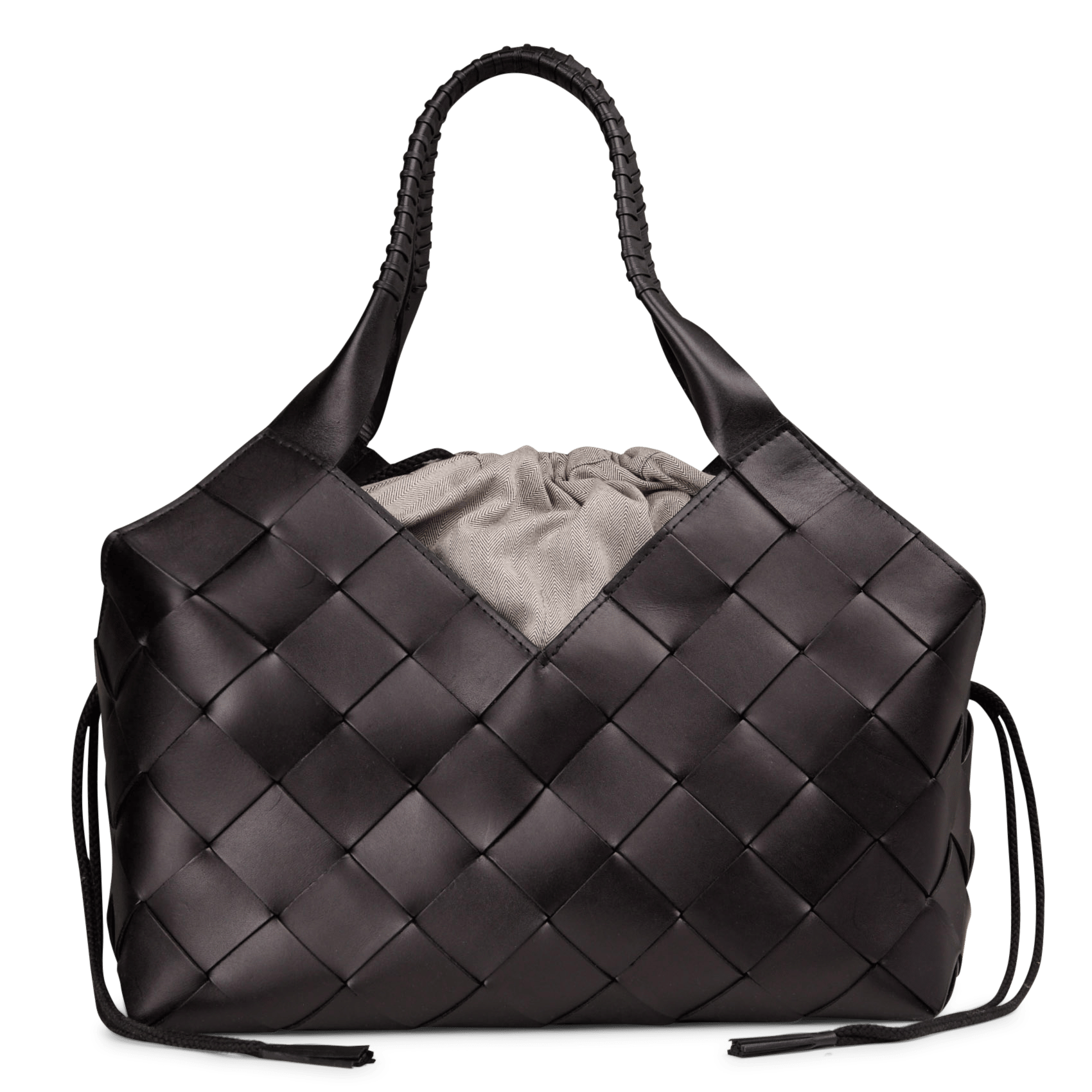 A-line leather skirt DRAGON DIFFUSION Black