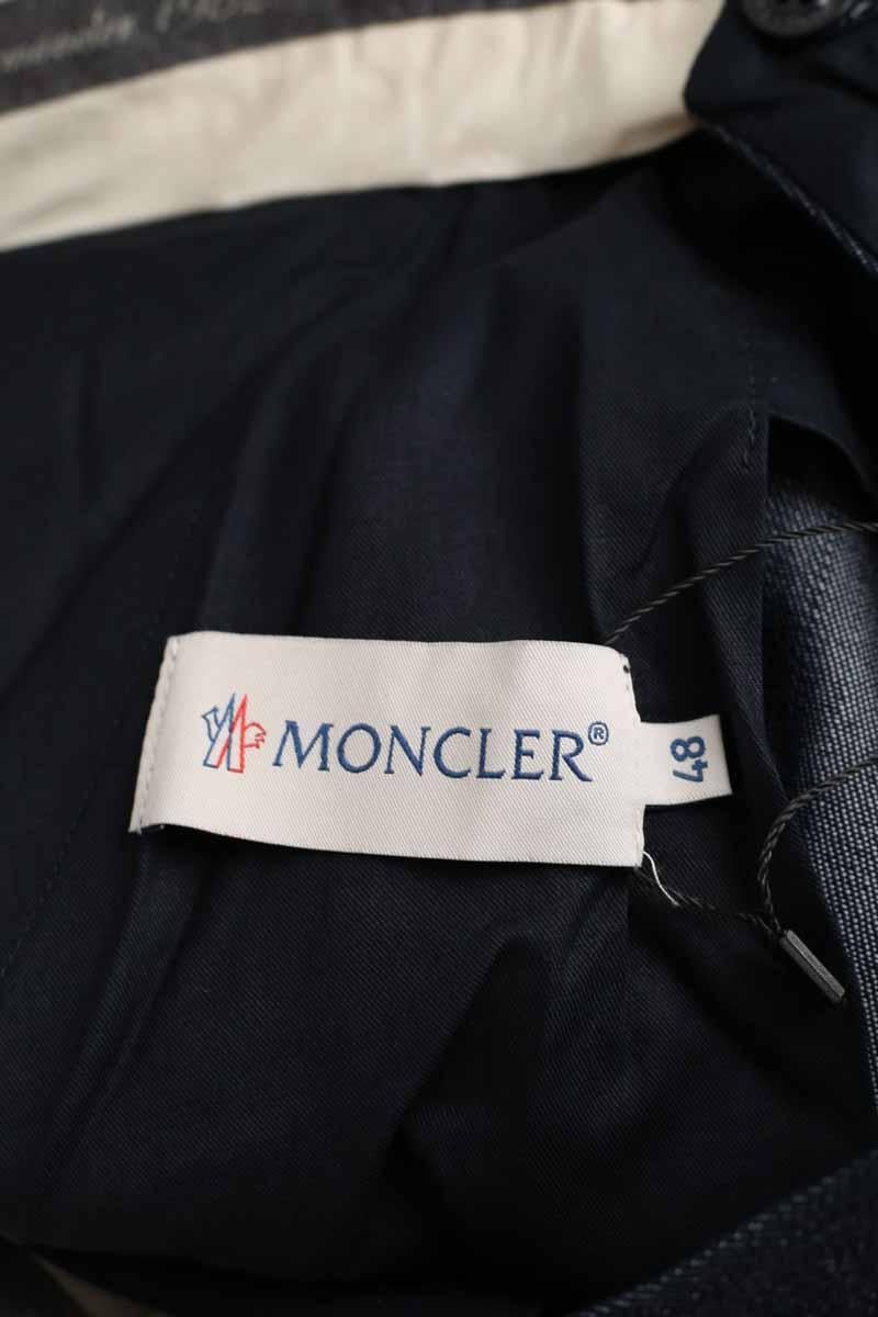 Carrot trousers MONCLER - Seconde Main Blue