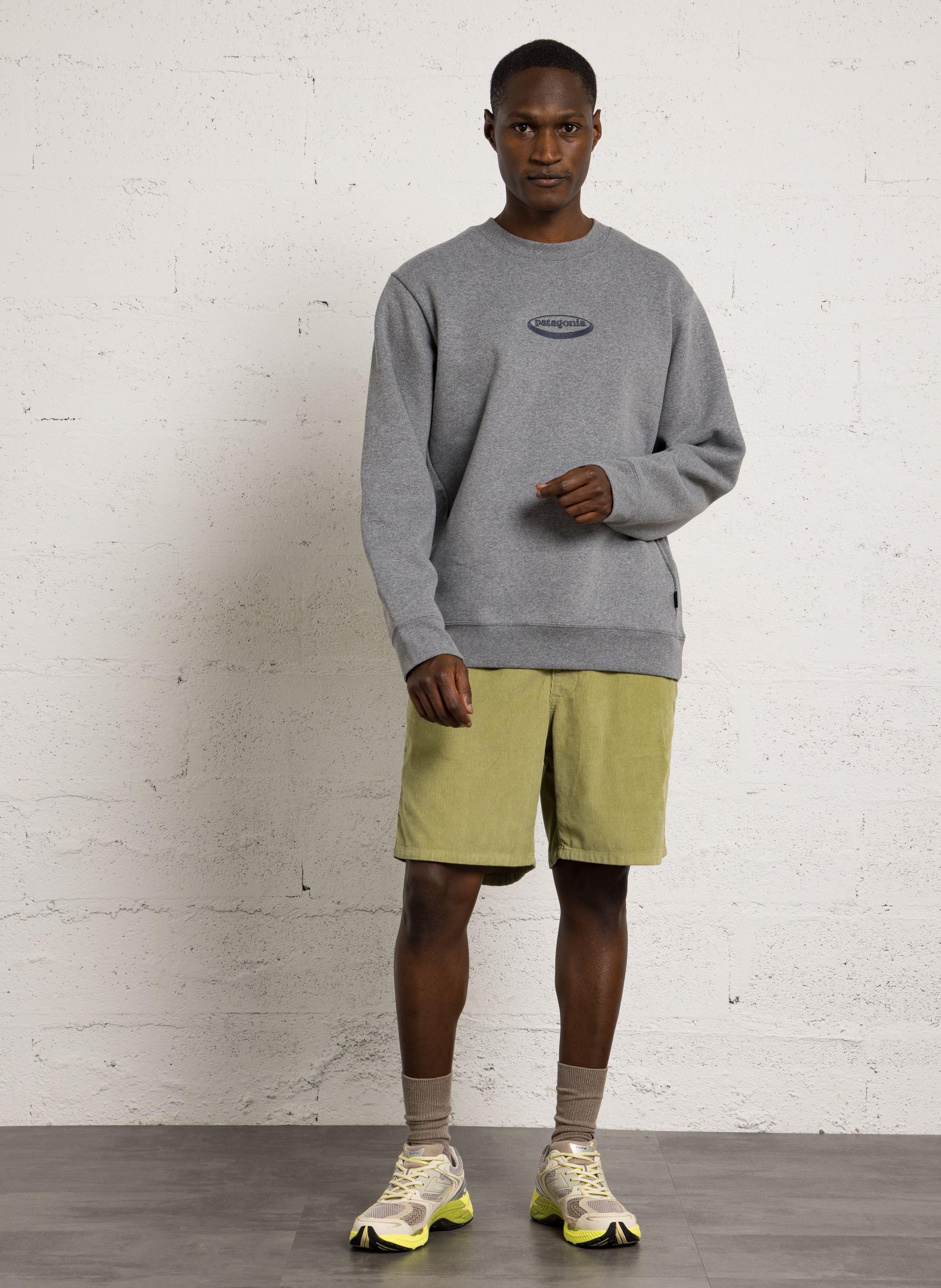 Gerade geschnittene Shorts aus Bio-Baumwolle PATAGONIA Beige