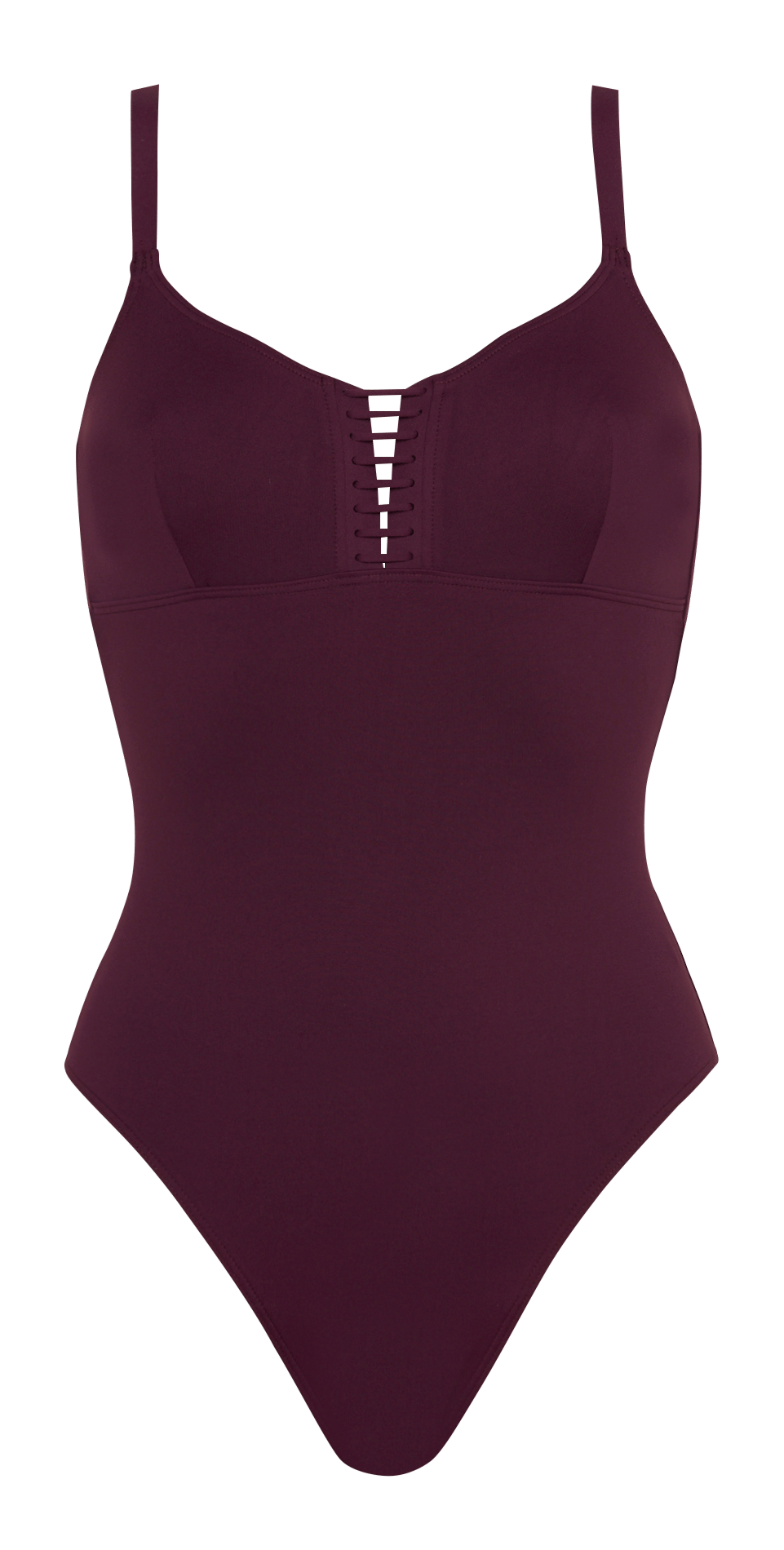 Brando one-piece swimsuit DNUD Plums